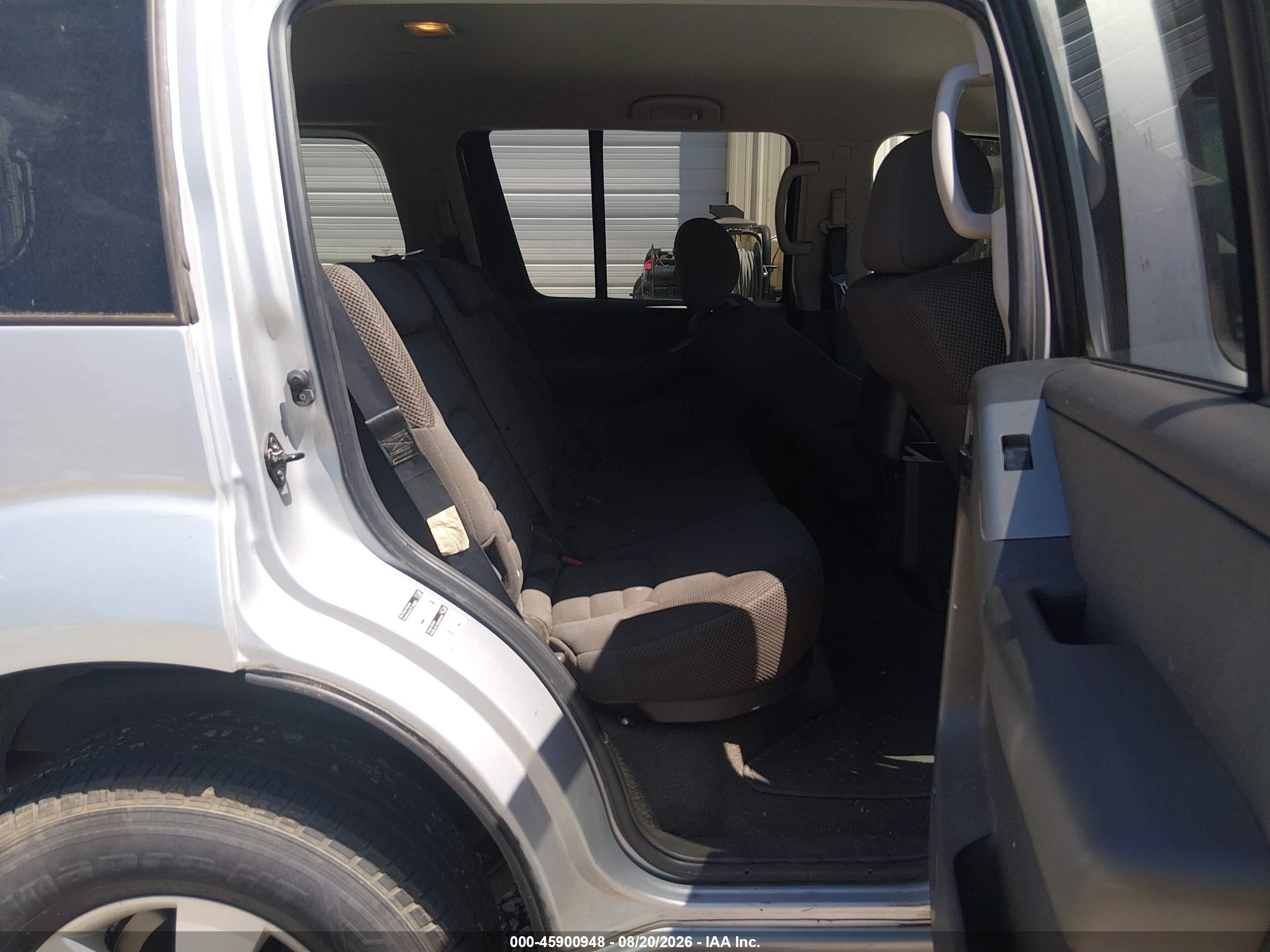 2008 Nissan Pathfinder S Gray vin: 5N1AR18B38C629070