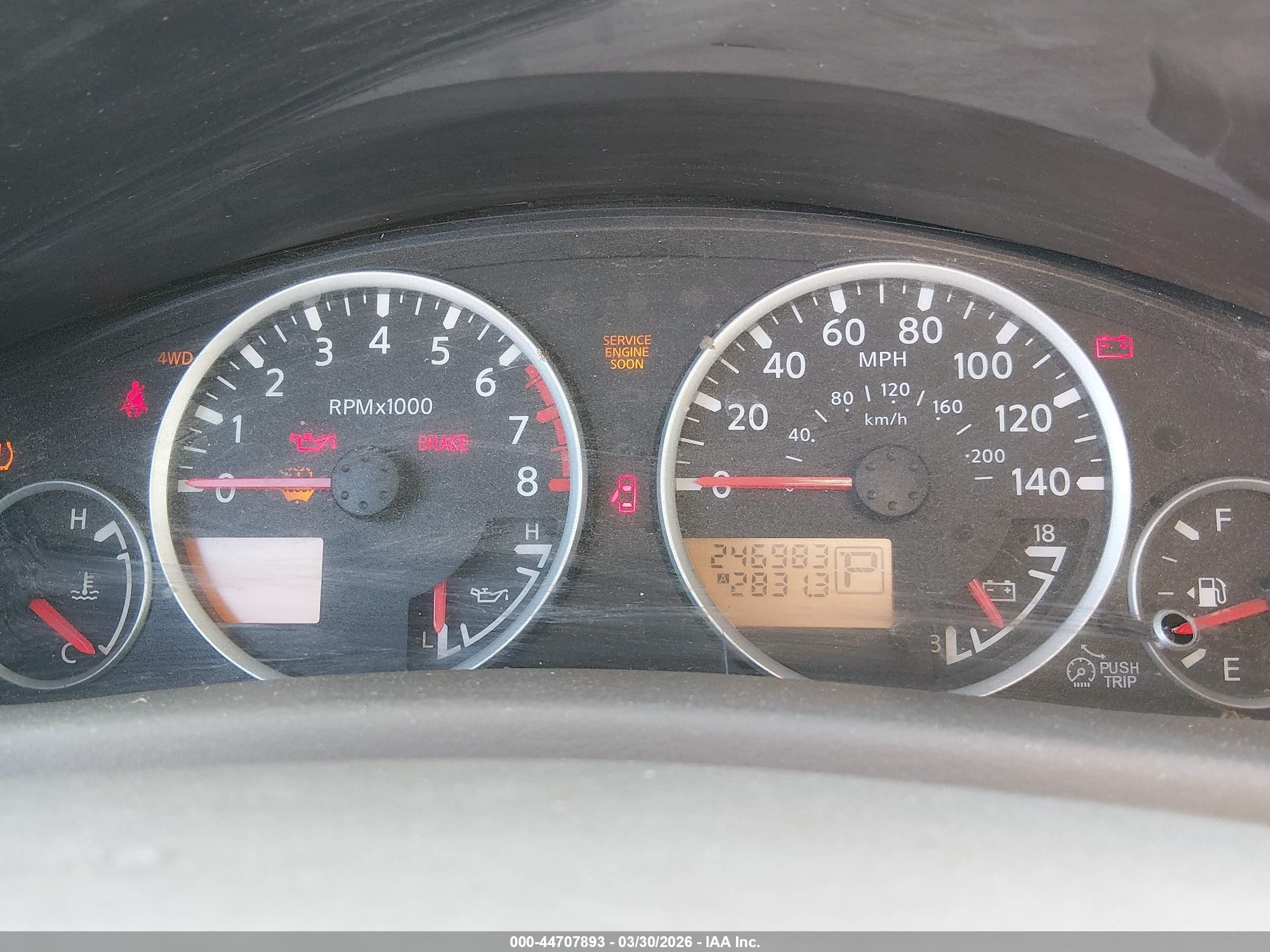 2008 Nissan Pathfinder Le White vin: 5N1AR18B38C648864