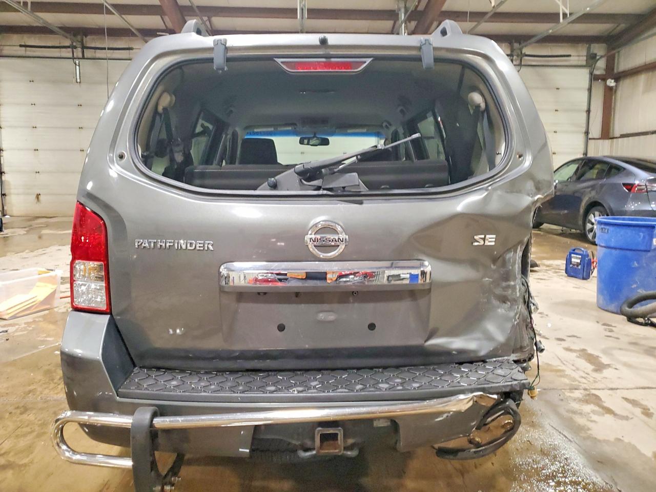 2008 Nissan Pathfinder S Gray vin: 5N1AR18B38C654549