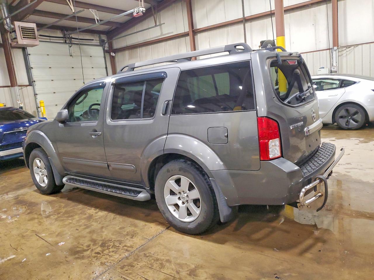2008 Nissan Pathfinder S Gray vin: 5N1AR18B38C654549