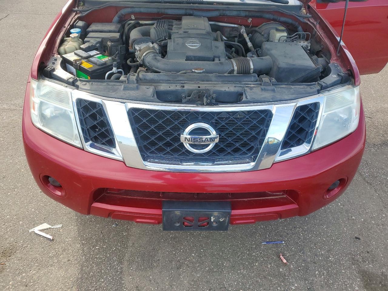 2009 Nissan Pathfinder S Red vin: 5N1AR18B39C602016