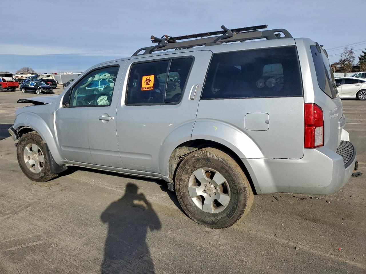 2009 Nissan Pathfinder S Silver vin: 5N1AR18B39C616546