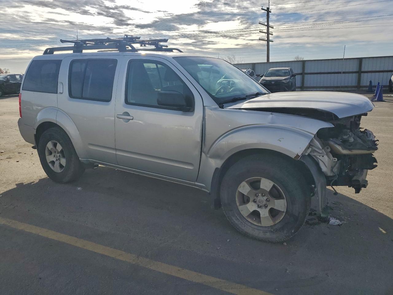 2009 Nissan Pathfinder S Silver vin: 5N1AR18B39C616546