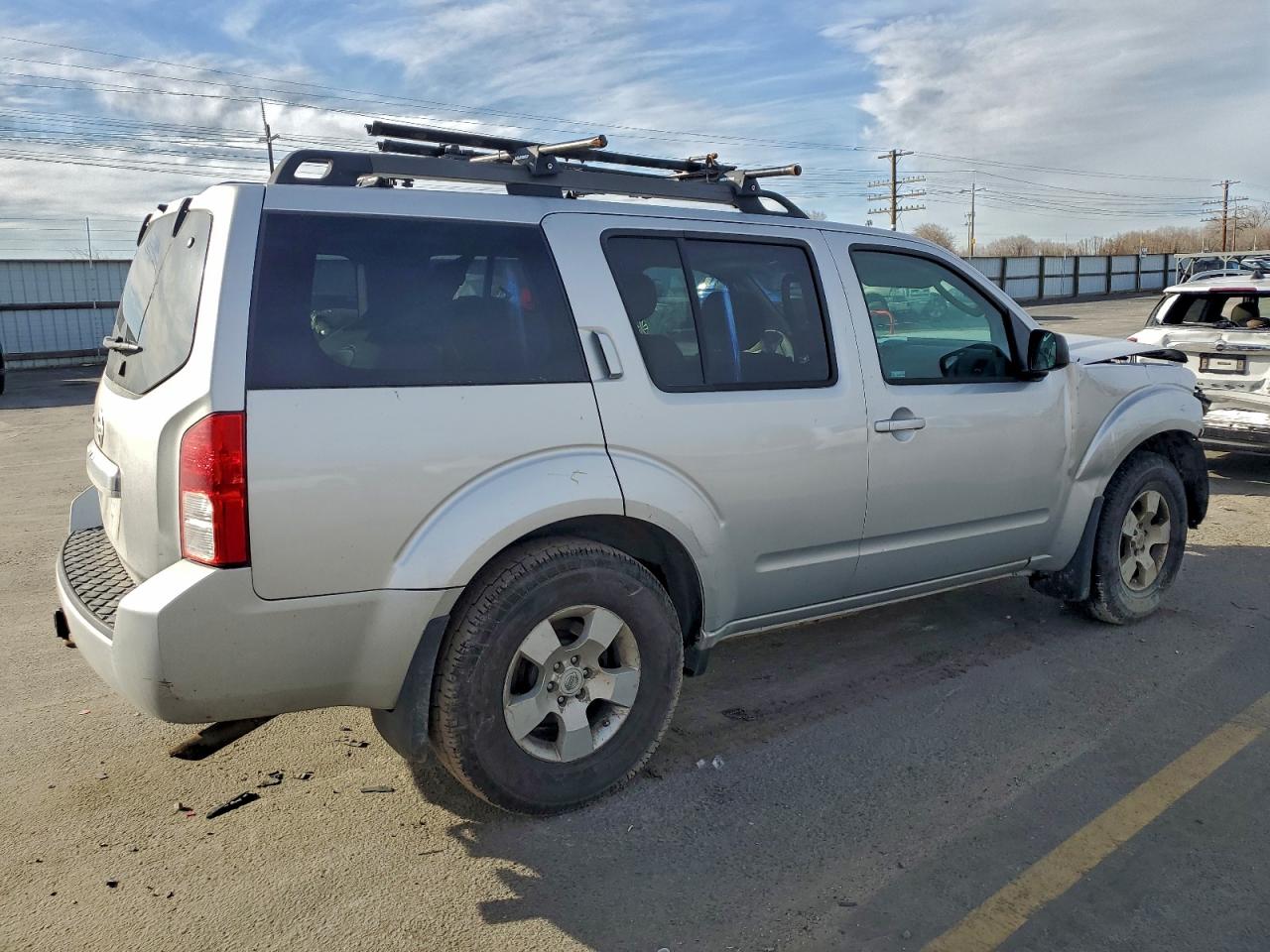2009 Nissan Pathfinder S Silver vin: 5N1AR18B39C616546