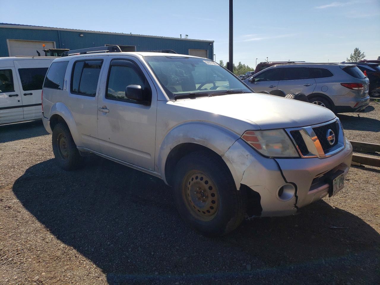 2009 Nissan Pathfinder S Silver vin: 5N1AR18B49C600341