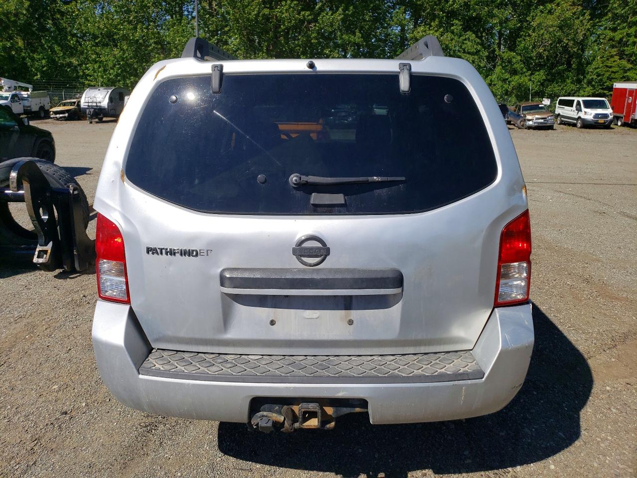 2009 Nissan Pathfinder S Silver vin: 5N1AR18B49C600341