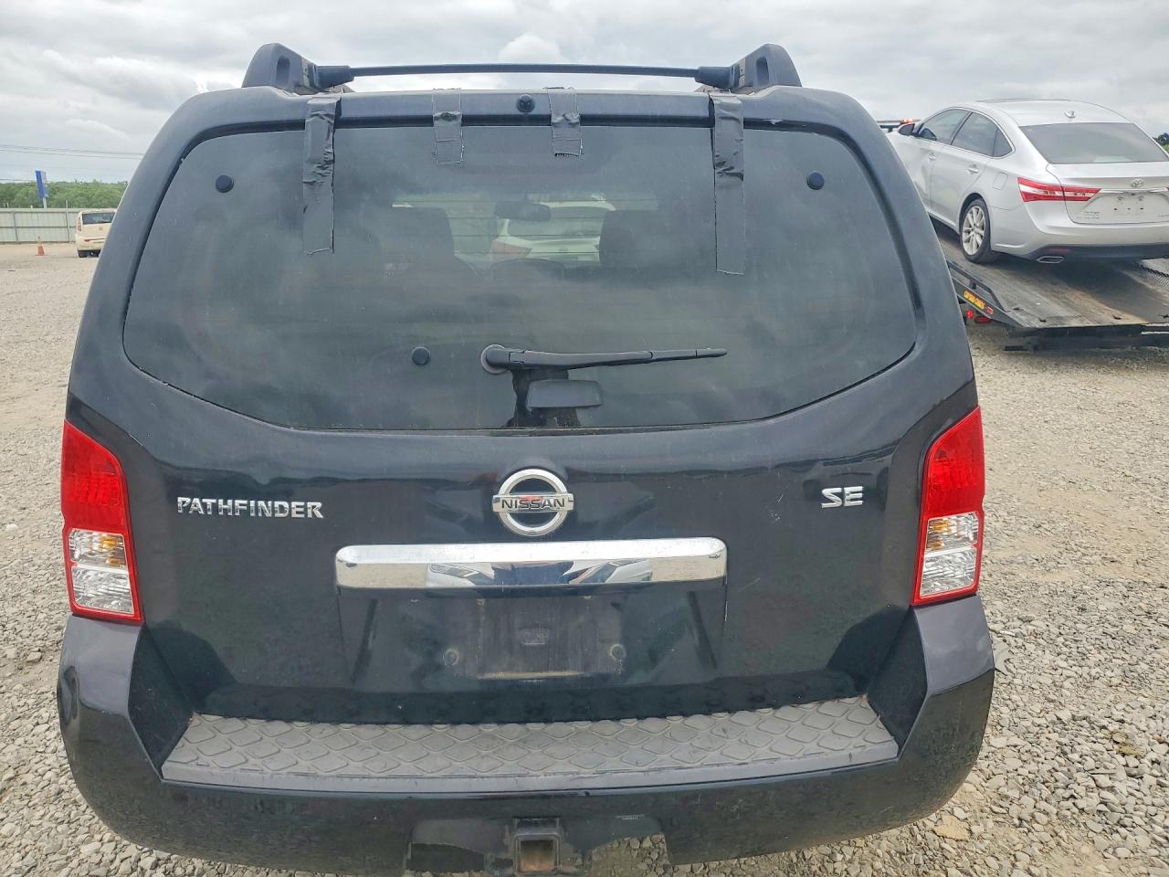 2008 Nissan Pathfinder S Black vin: 5N1AR18B58C636957