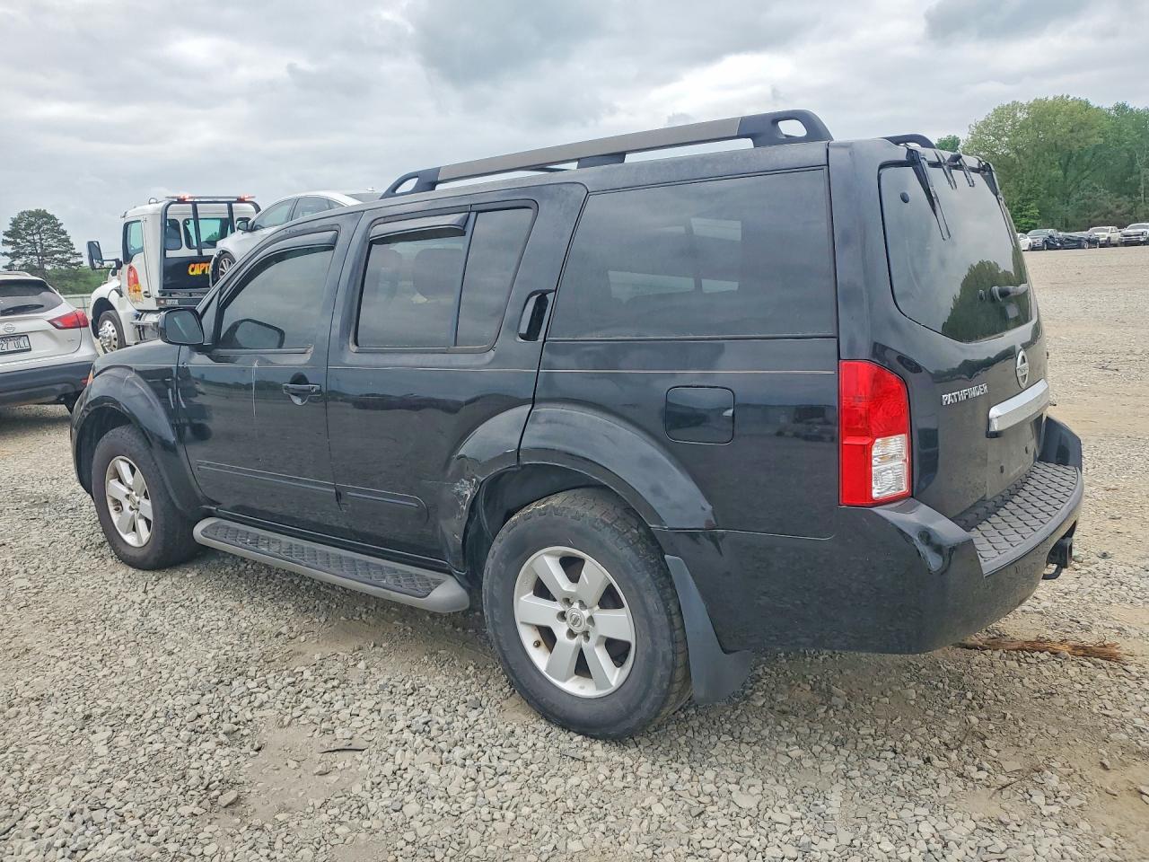 2008 Nissan Pathfinder S Black vin: 5N1AR18B58C636957