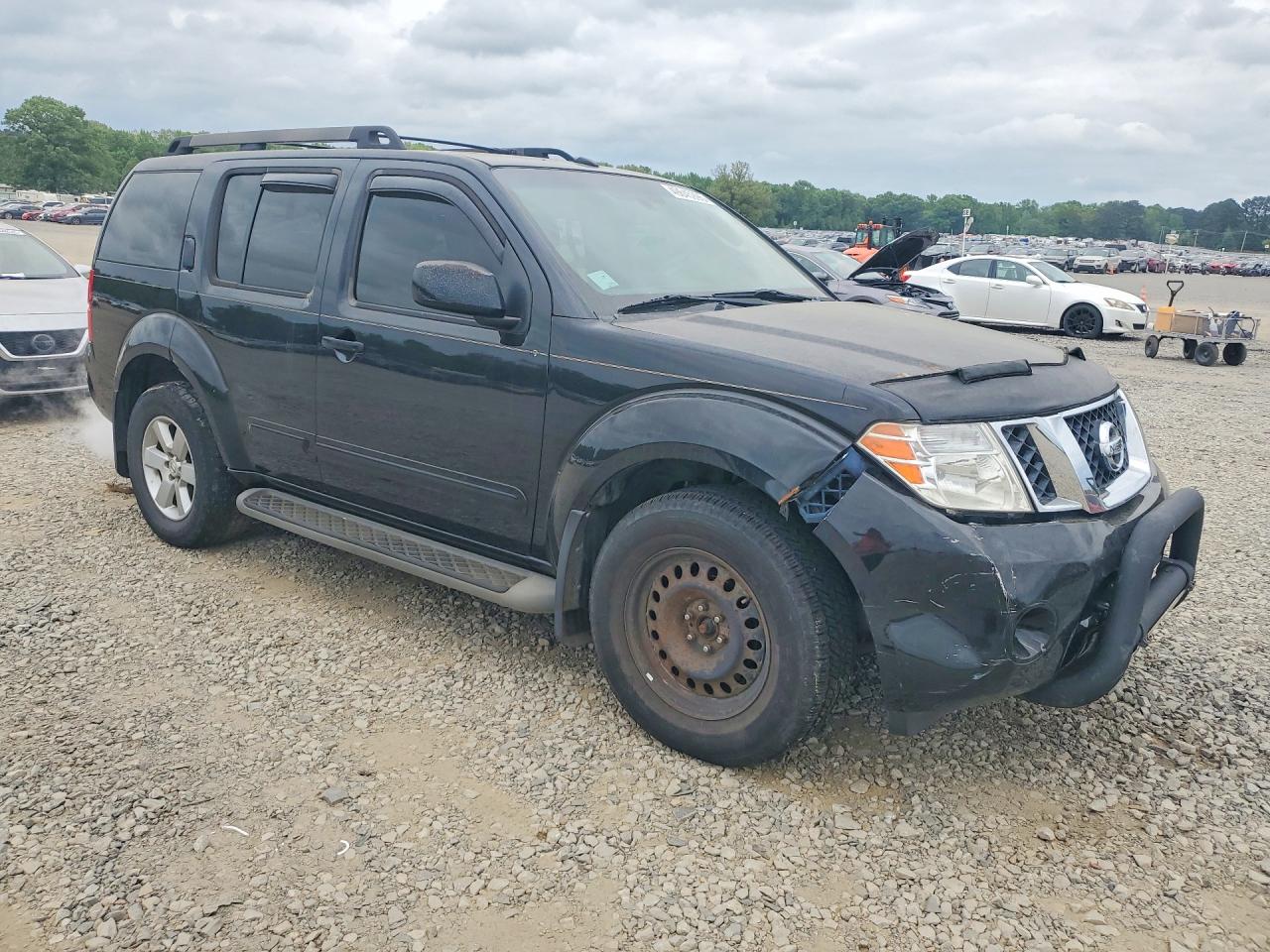 2008 Nissan Pathfinder S Black vin: 5N1AR18B58C636957