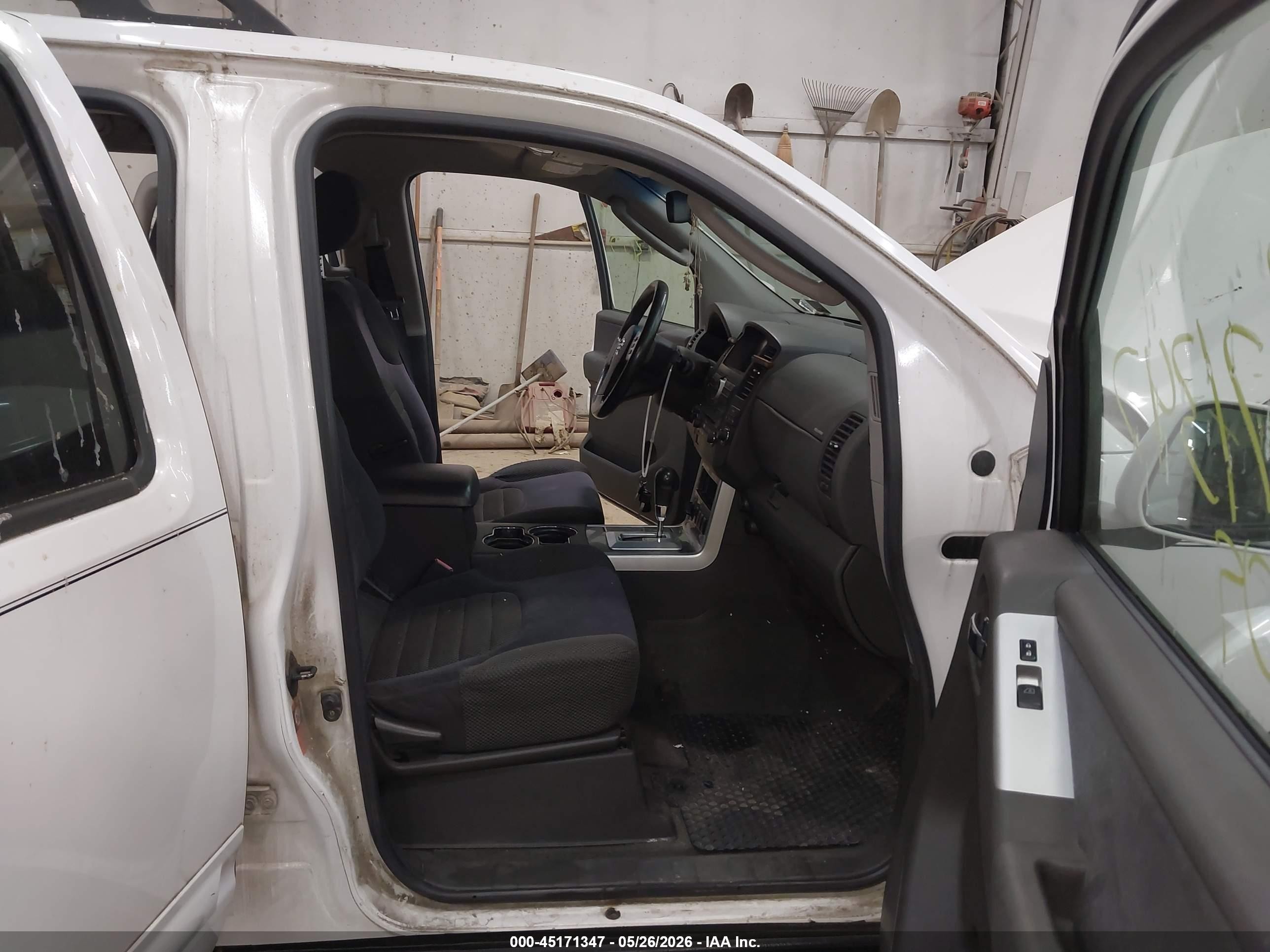 2009 Nissan Pathfinder Se White vin: 5N1AR18B59C602499