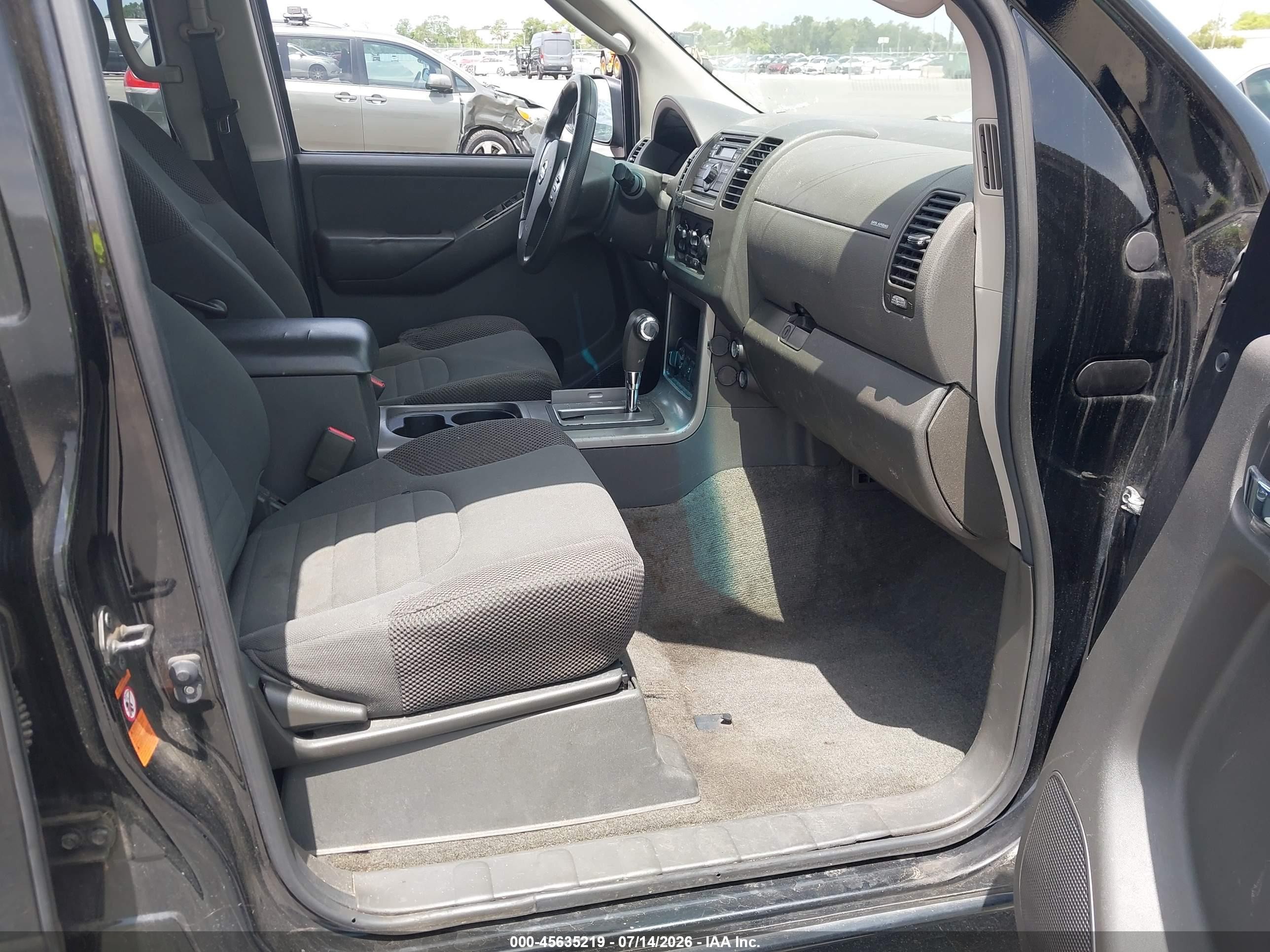 2009 Nissan Pathfinder S Черный vin: 5N1AR18B59C615155