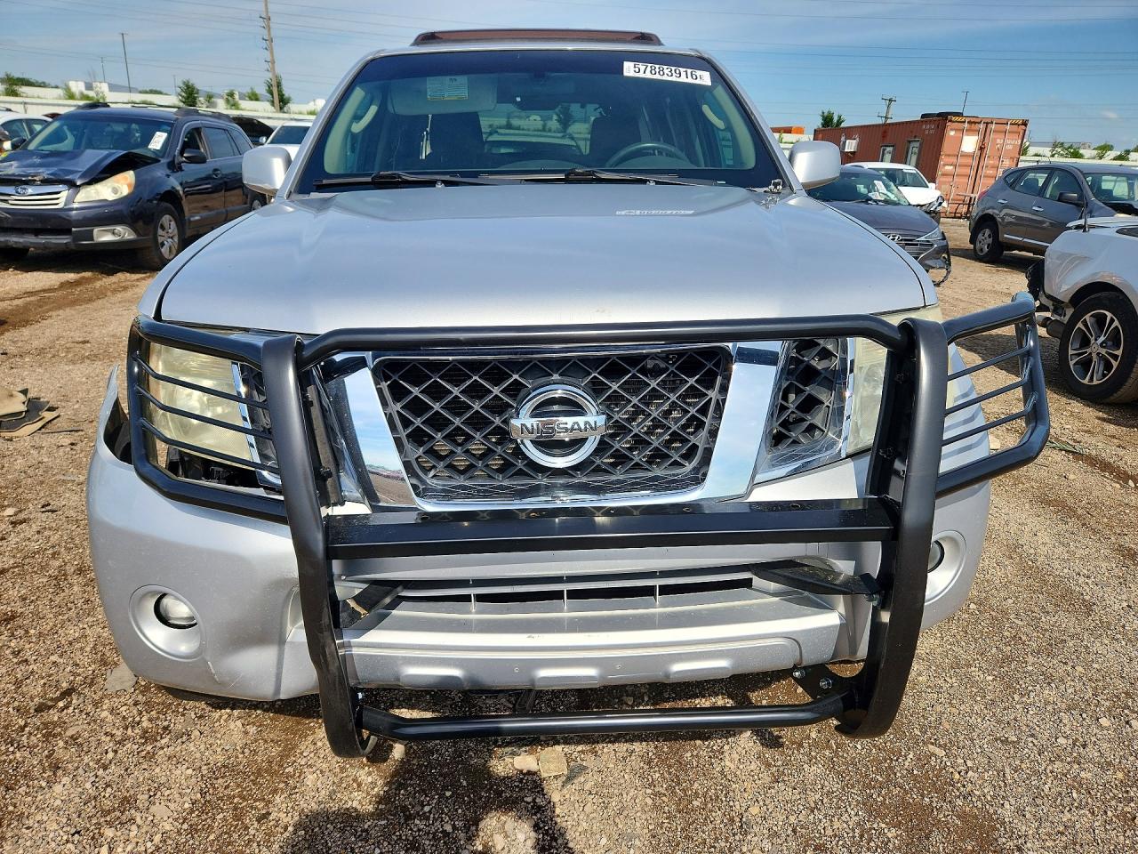 2009 Nissan Pathfinder S Silver vin: 5N1AR18B59C615611