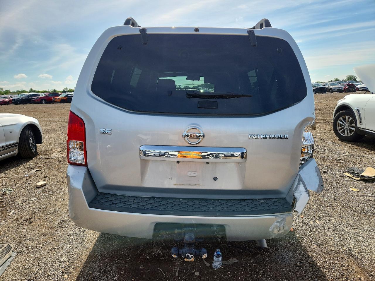 2009 Nissan Pathfinder S Silver vin: 5N1AR18B59C615611