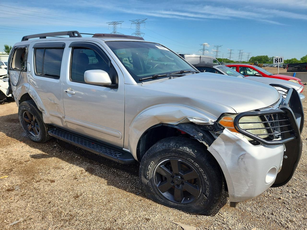 2009 Nissan Pathfinder S Silver vin: 5N1AR18B59C615611