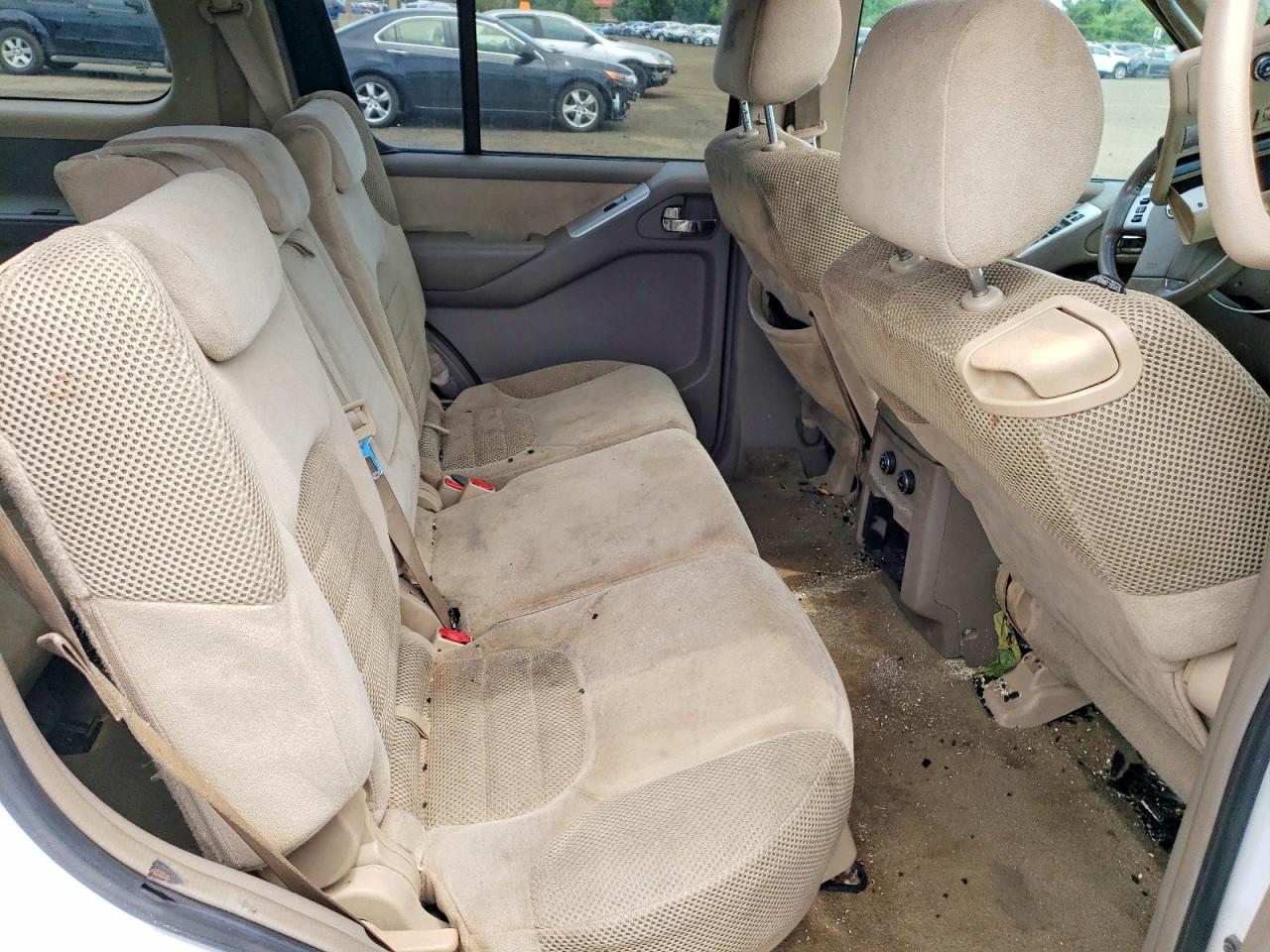 2009 Nissan Pathfinder S White vin: 5N1AR18B59C616967