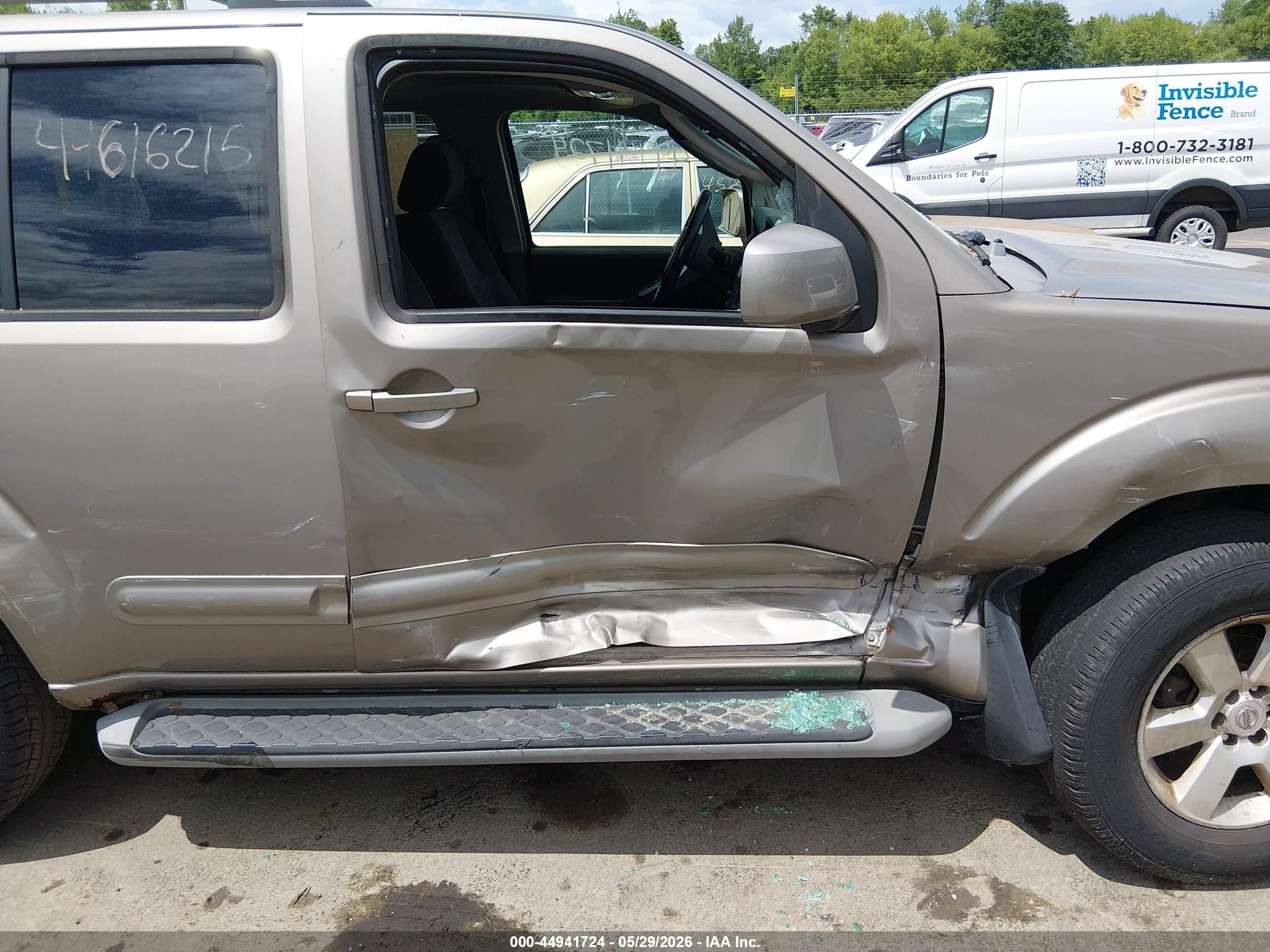 2008 Nissan Pathfinder Se Tan vin: 5N1AR18B68C644128