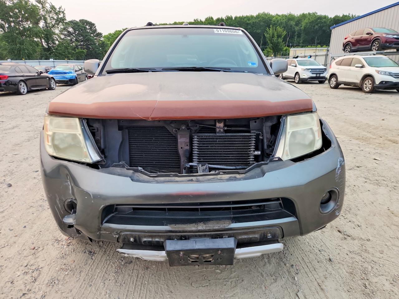 2009 Nissan Pathfinder S Gray vin: 5N1AR18B69C613561