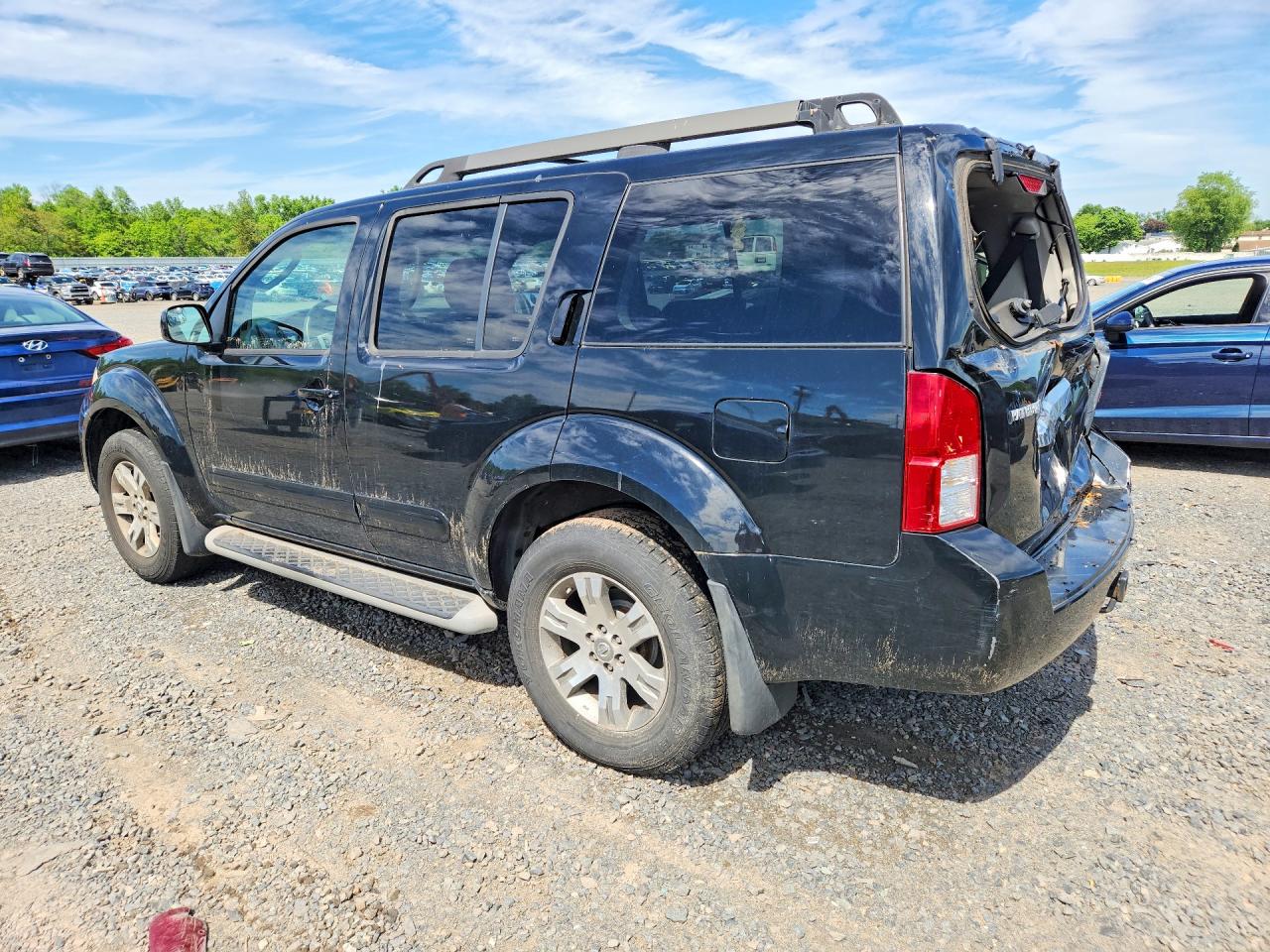2009 Nissan Pathfinder S Black vin: 5N1AR18B69C616296