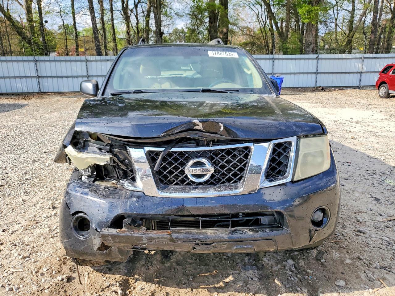 2008 Nissan Pathfinder S/le/se Black vin: 5N1AR18B78C651637