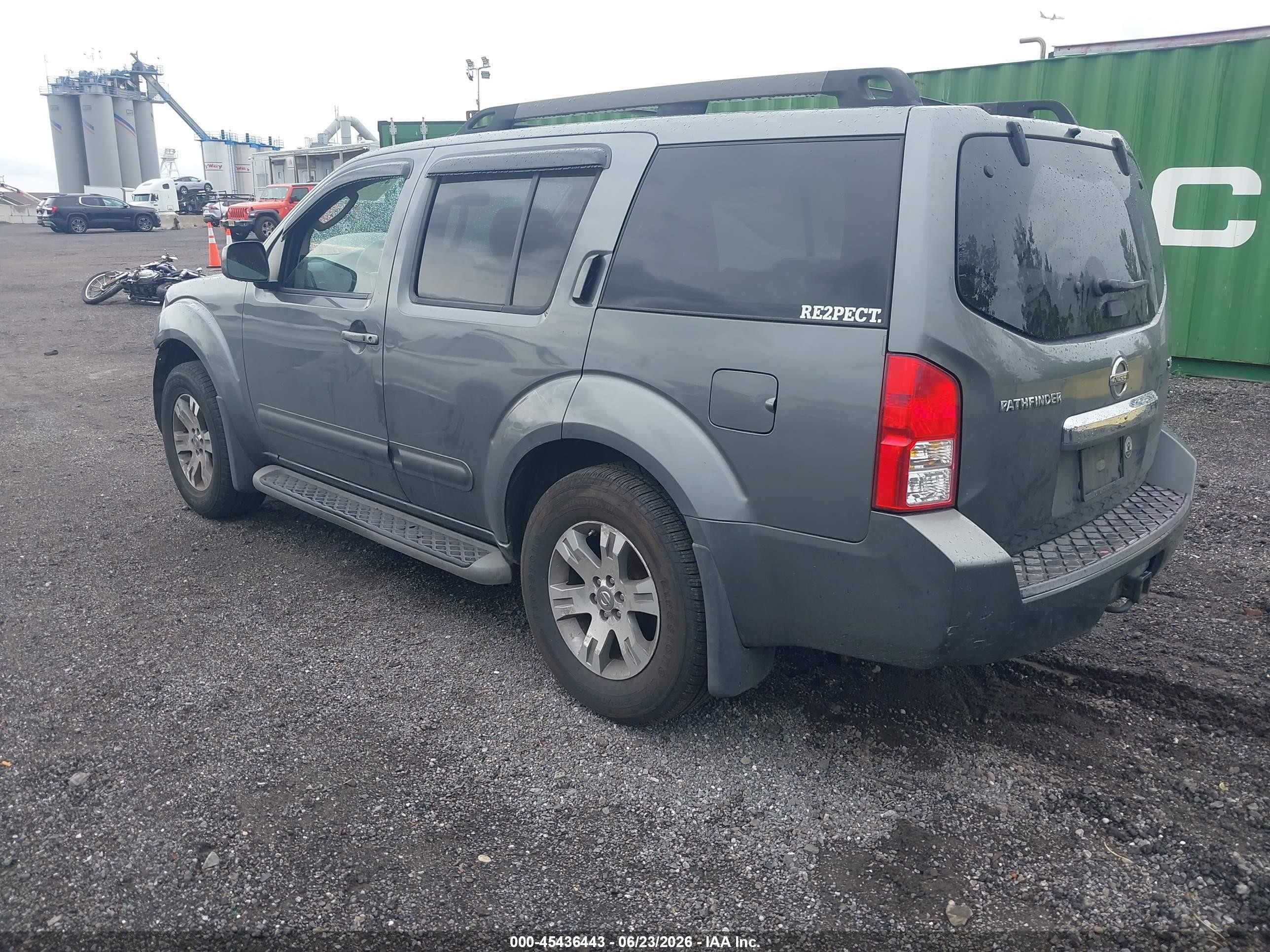 2009 Nissan Pathfinder Se Gray vin: 5N1AR18B79C607610