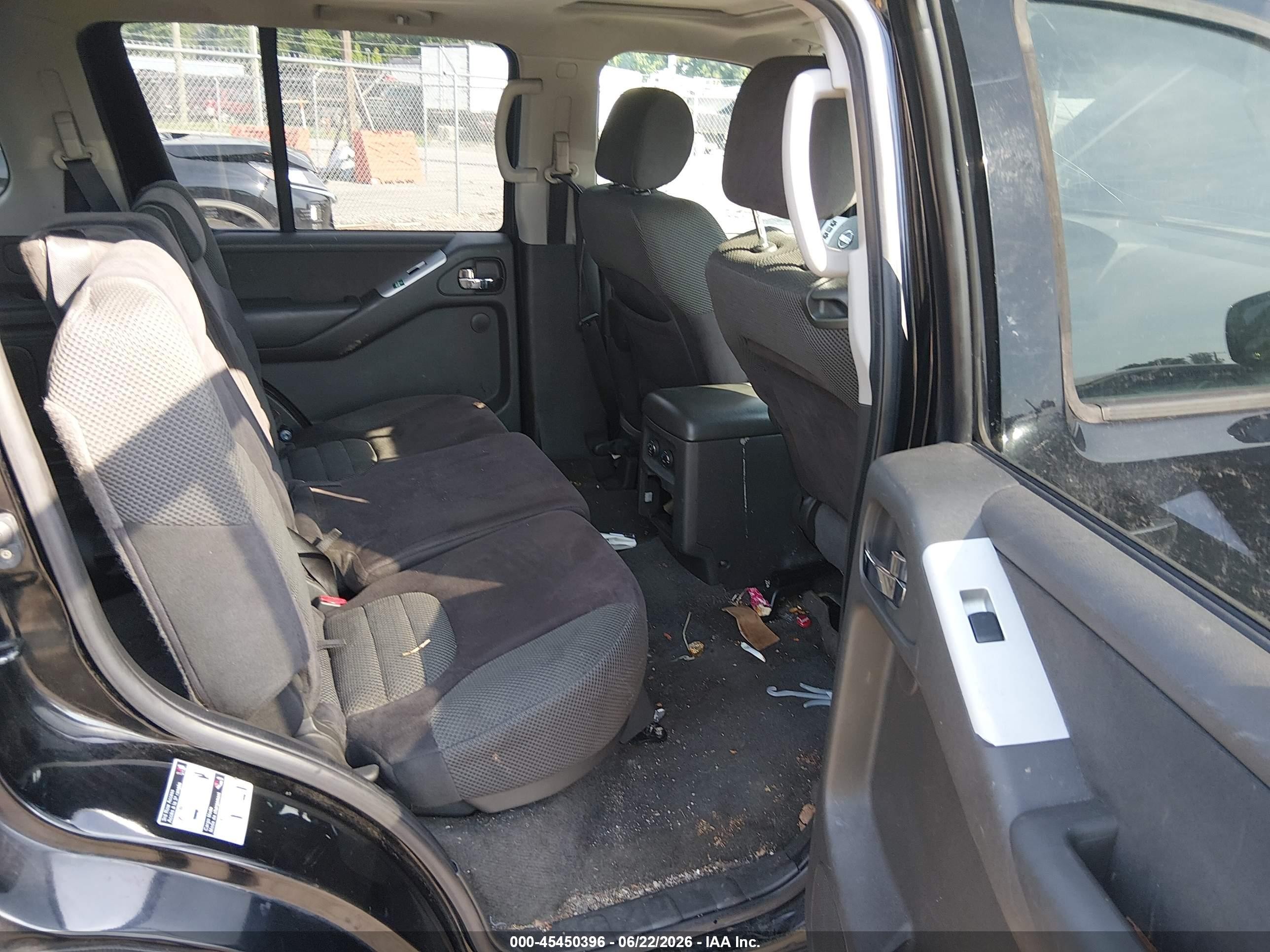 2008 Nissan Pathfinder Se Black vin: 5N1AR18B88C614743