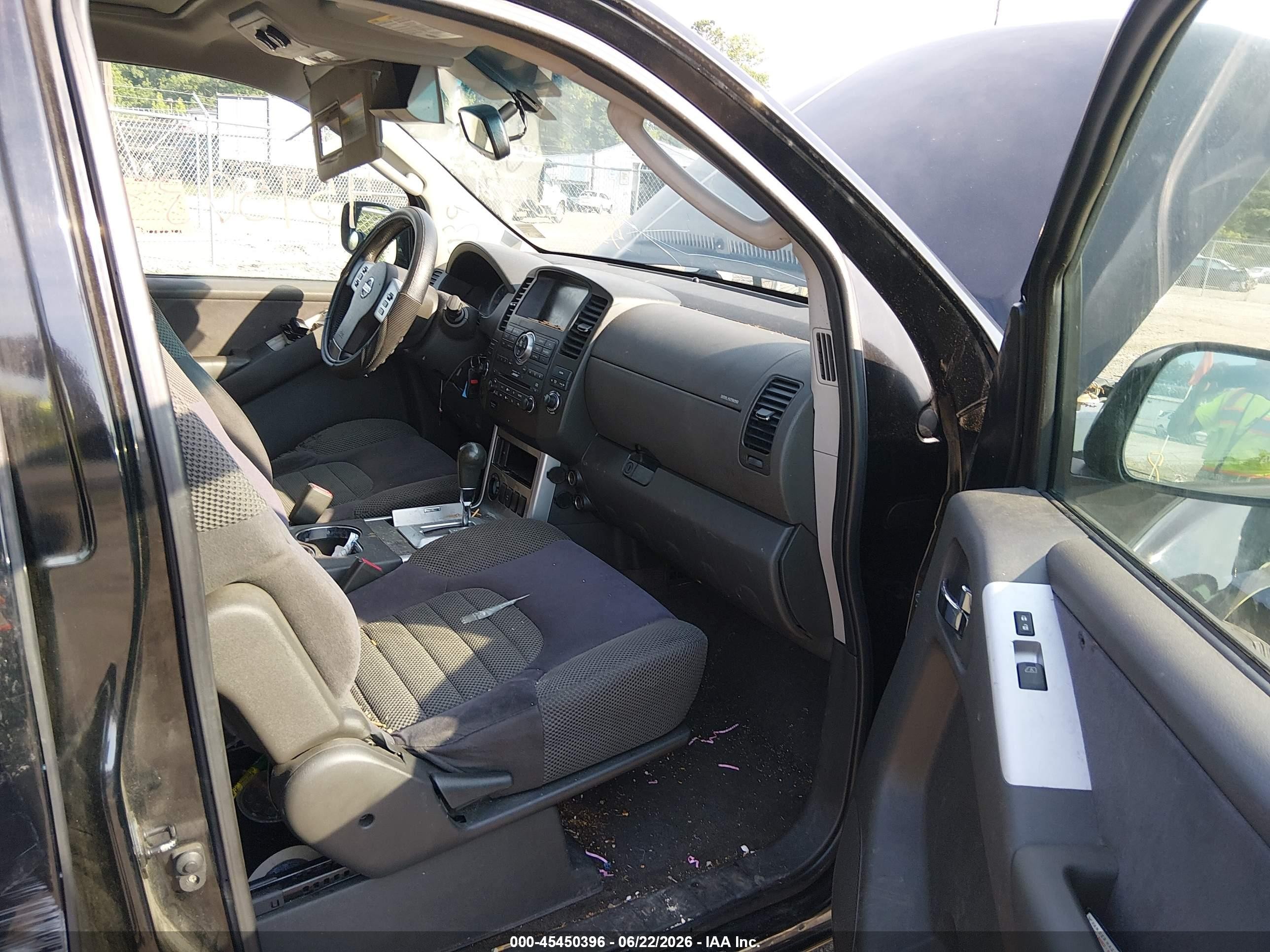 2008 Nissan Pathfinder Se Black vin: 5N1AR18B88C614743