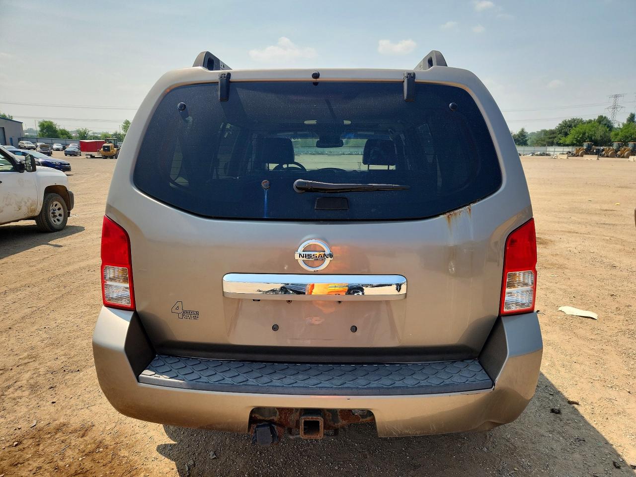 2008 Nissan Pathfinder S Gray vin: 5N1AR18B88C626620