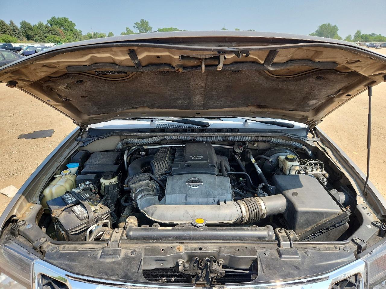 2008 Nissan Pathfinder S Gray vin: 5N1AR18B88C626620