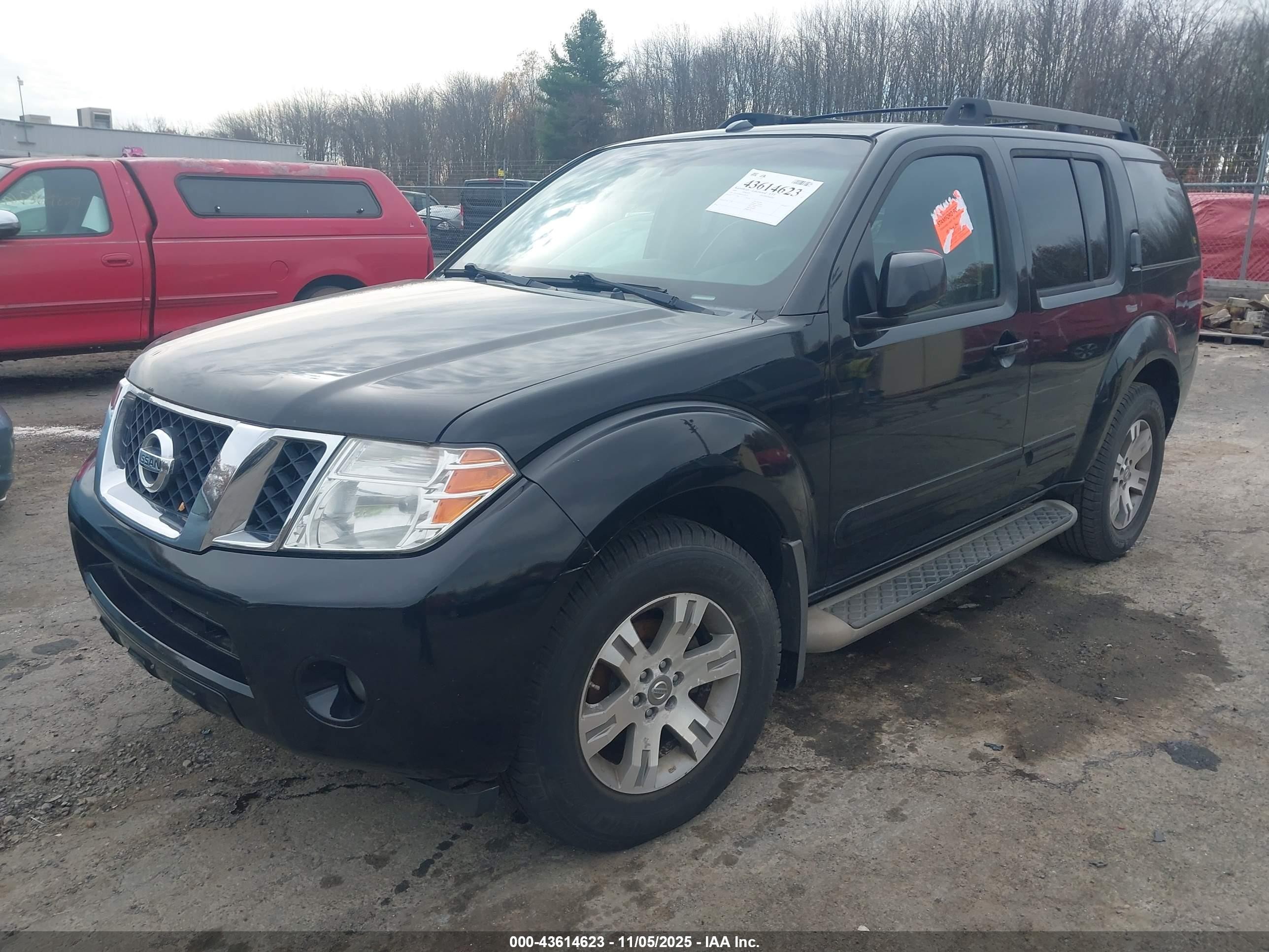 2009 Nissan Pathfinder Se Black vin: 5N1AR18B89C618518