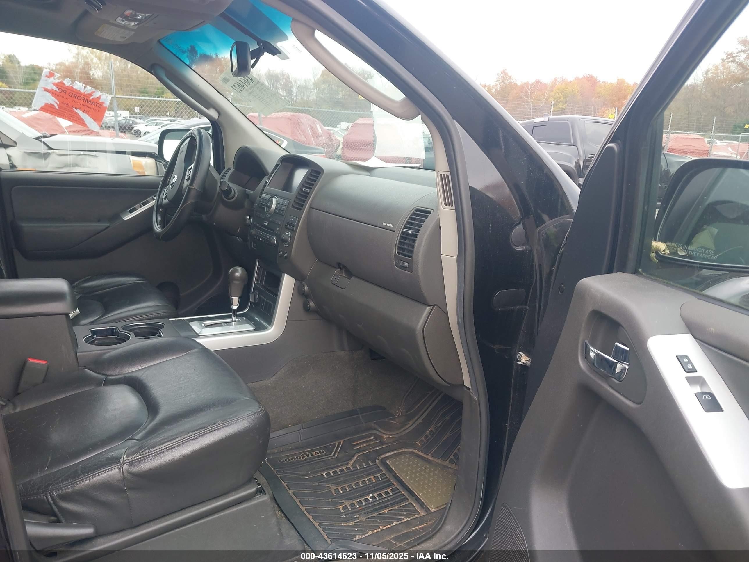 2009 Nissan Pathfinder Se Black vin: 5N1AR18B89C618518