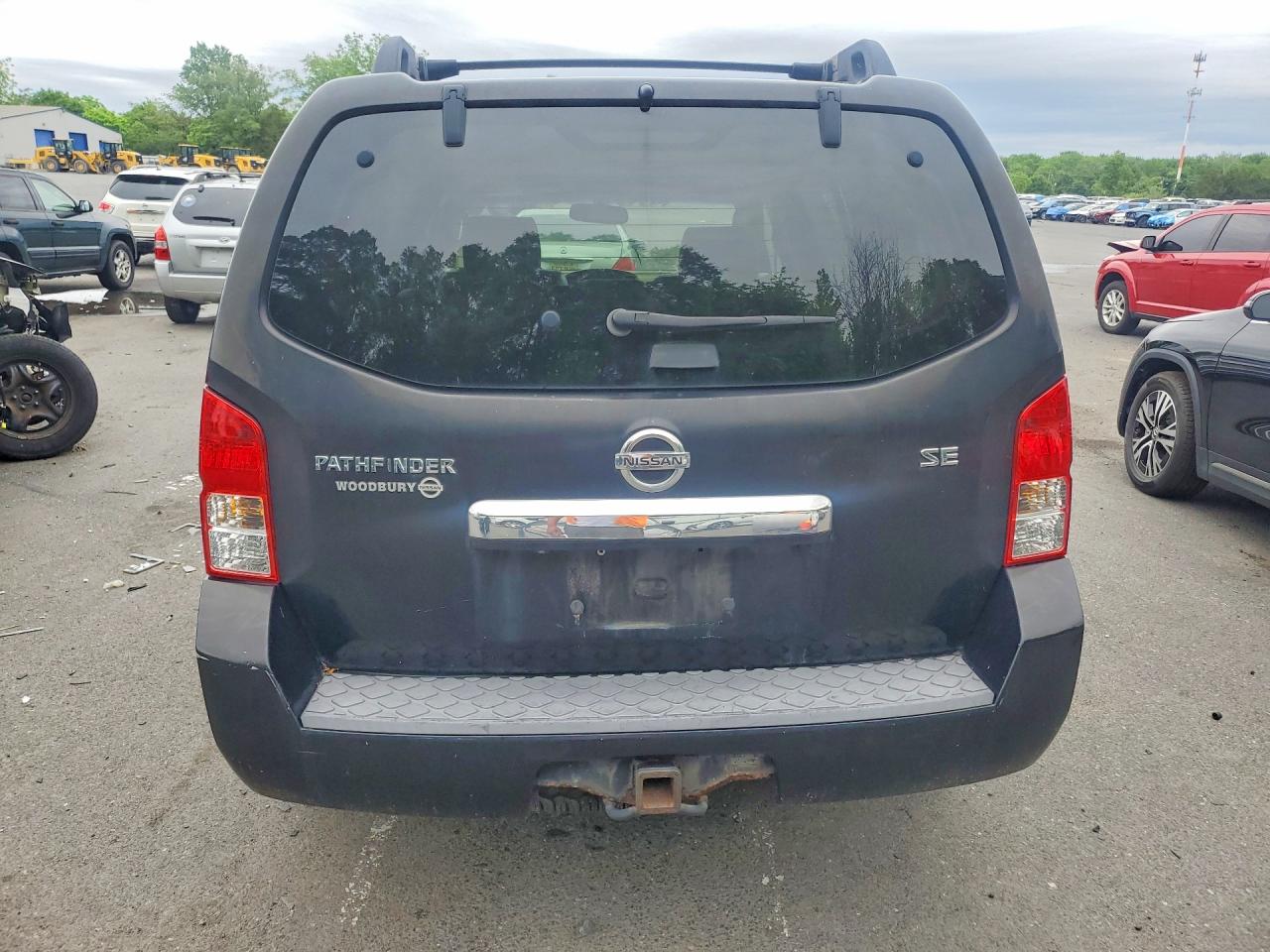 2008 Nissan Pathfinder S Black vin: 5N1AR18B98C627565