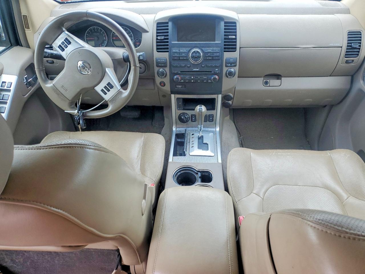 2008 Nissan Pathfinder S Black vin: 5N1AR18B98C627565