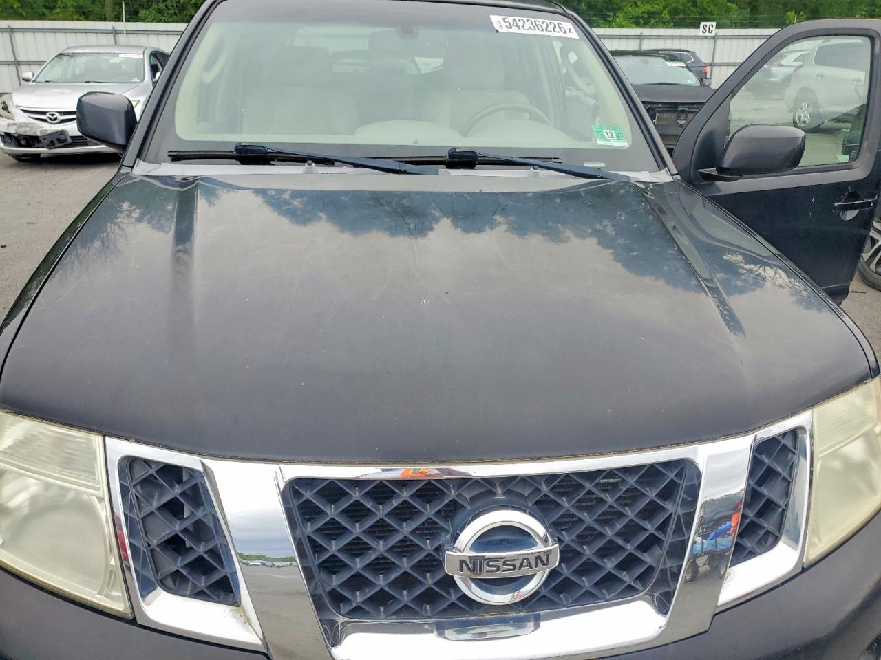 2008 Nissan Pathfinder S Black vin: 5N1AR18B98C627565