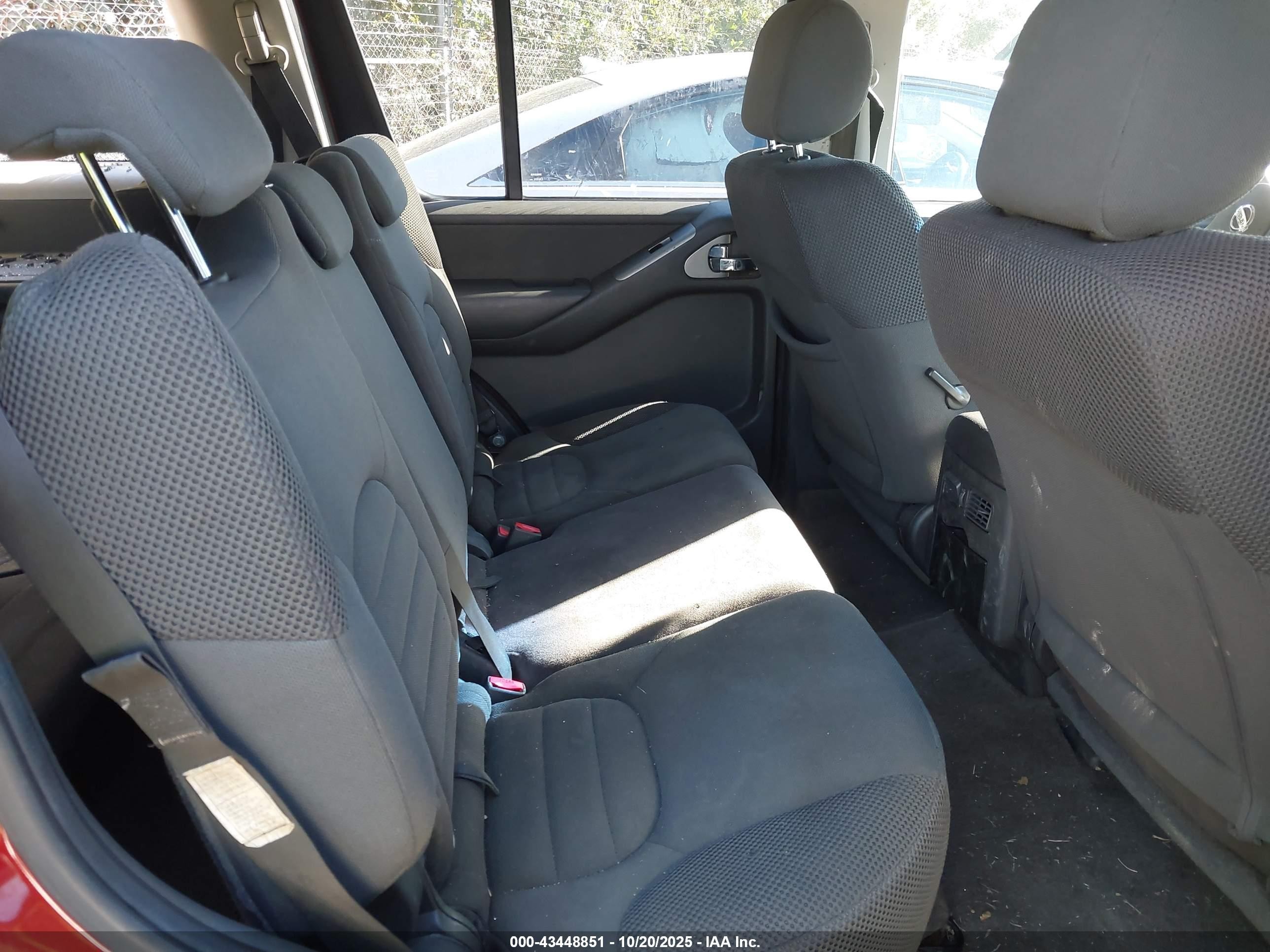 2008 Nissan Pathfinder S Бордовый vin: 5N1AR18B98C641952