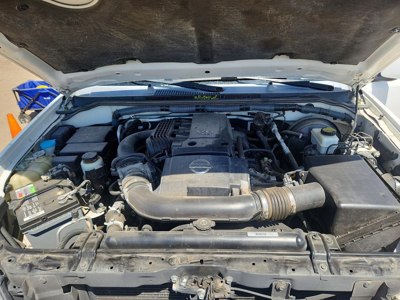 2008 Nissan Pathfinder S White vin: 5N1AR18B98C649291