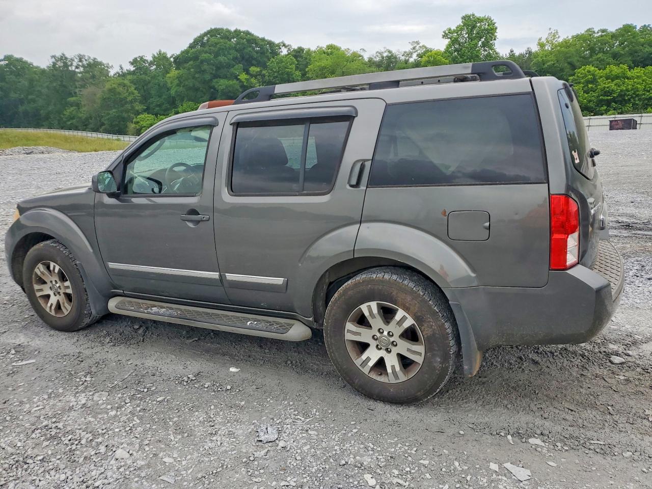 2008 Nissan Pathfinder S Gray vin: 5N1AR18B98C652935