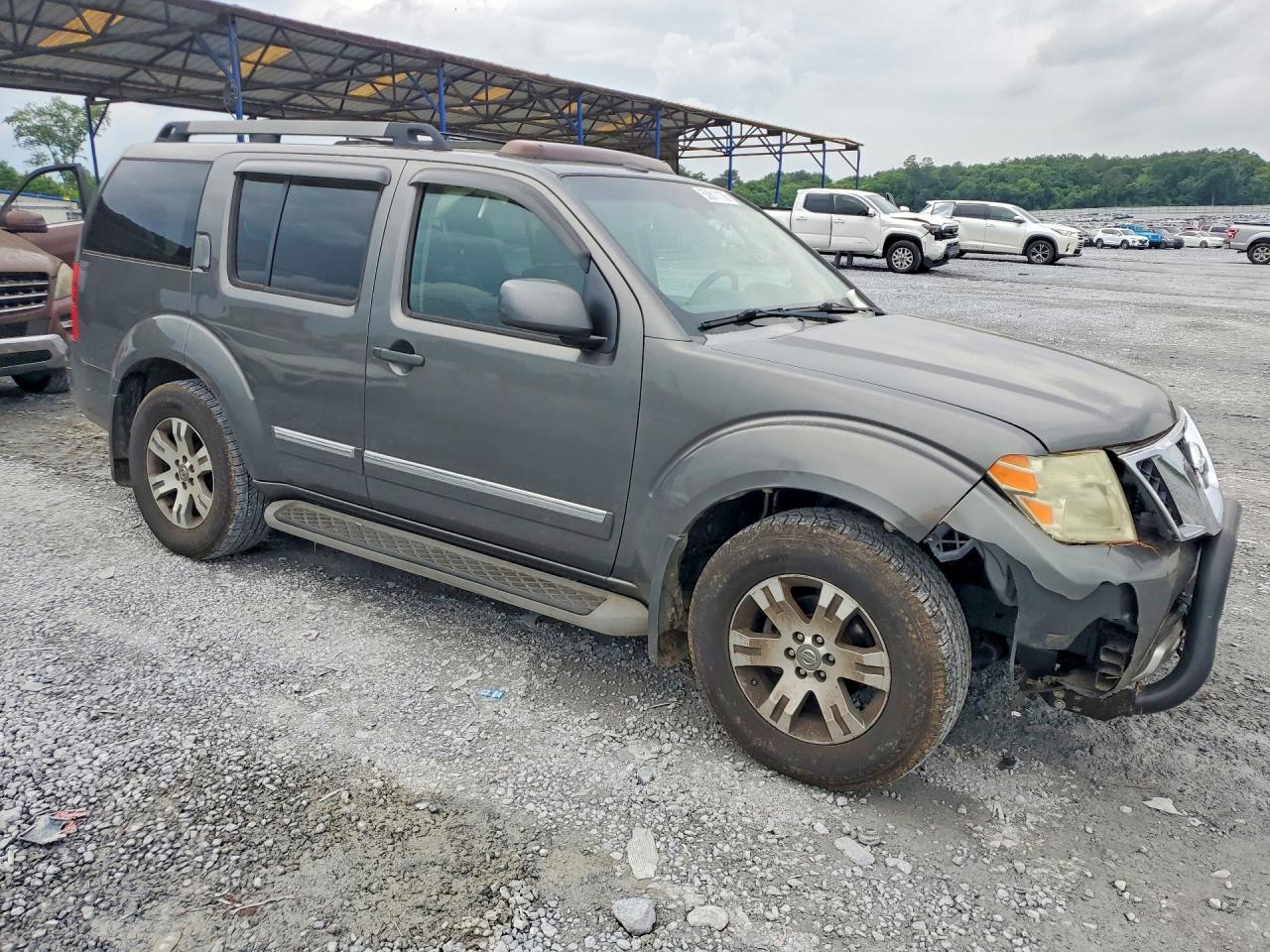 2008 Nissan Pathfinder S Gray vin: 5N1AR18B98C652935