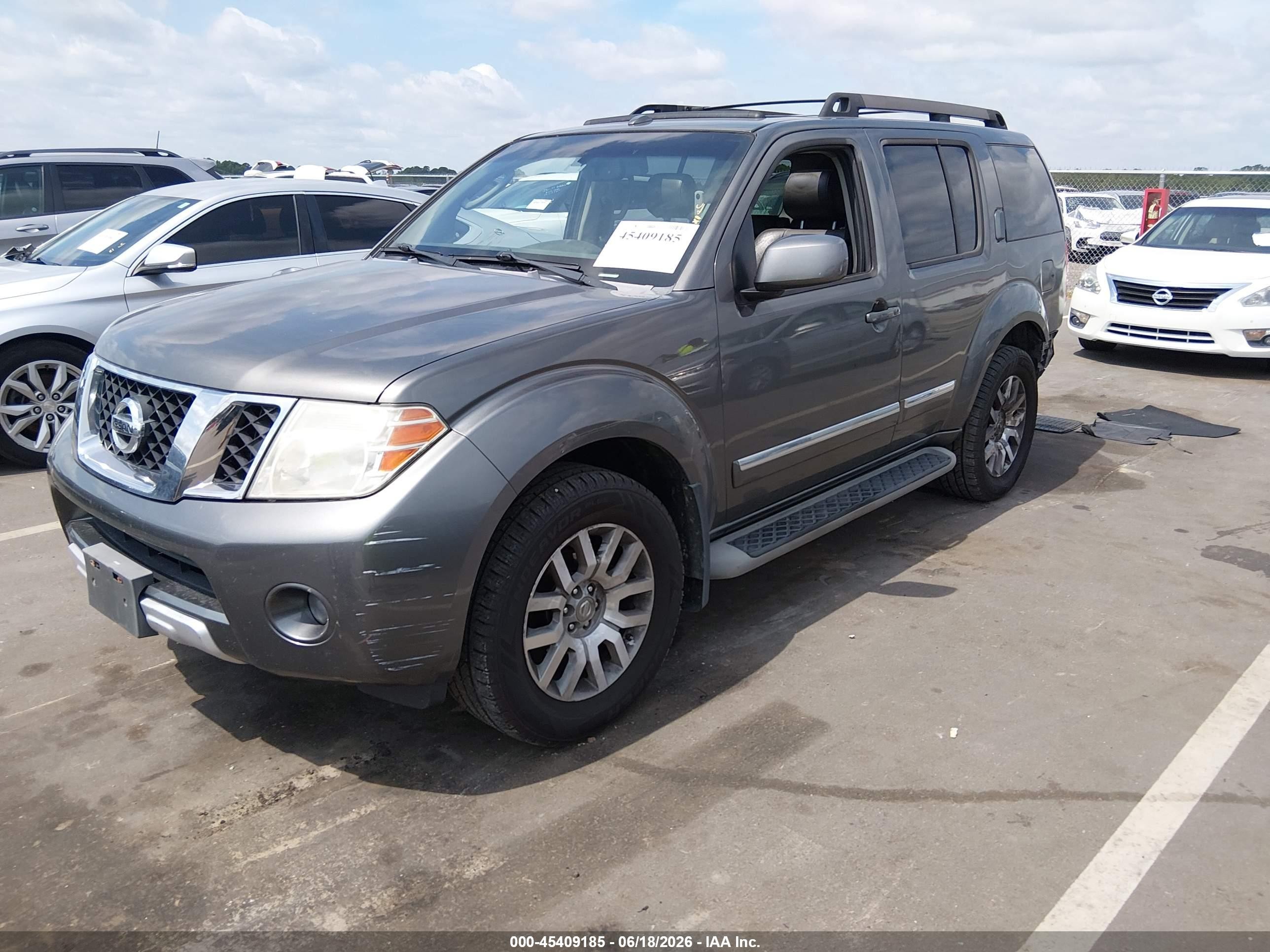 2009 Nissan Pathfinder Le Gray vin: 5N1AR18B99C605860