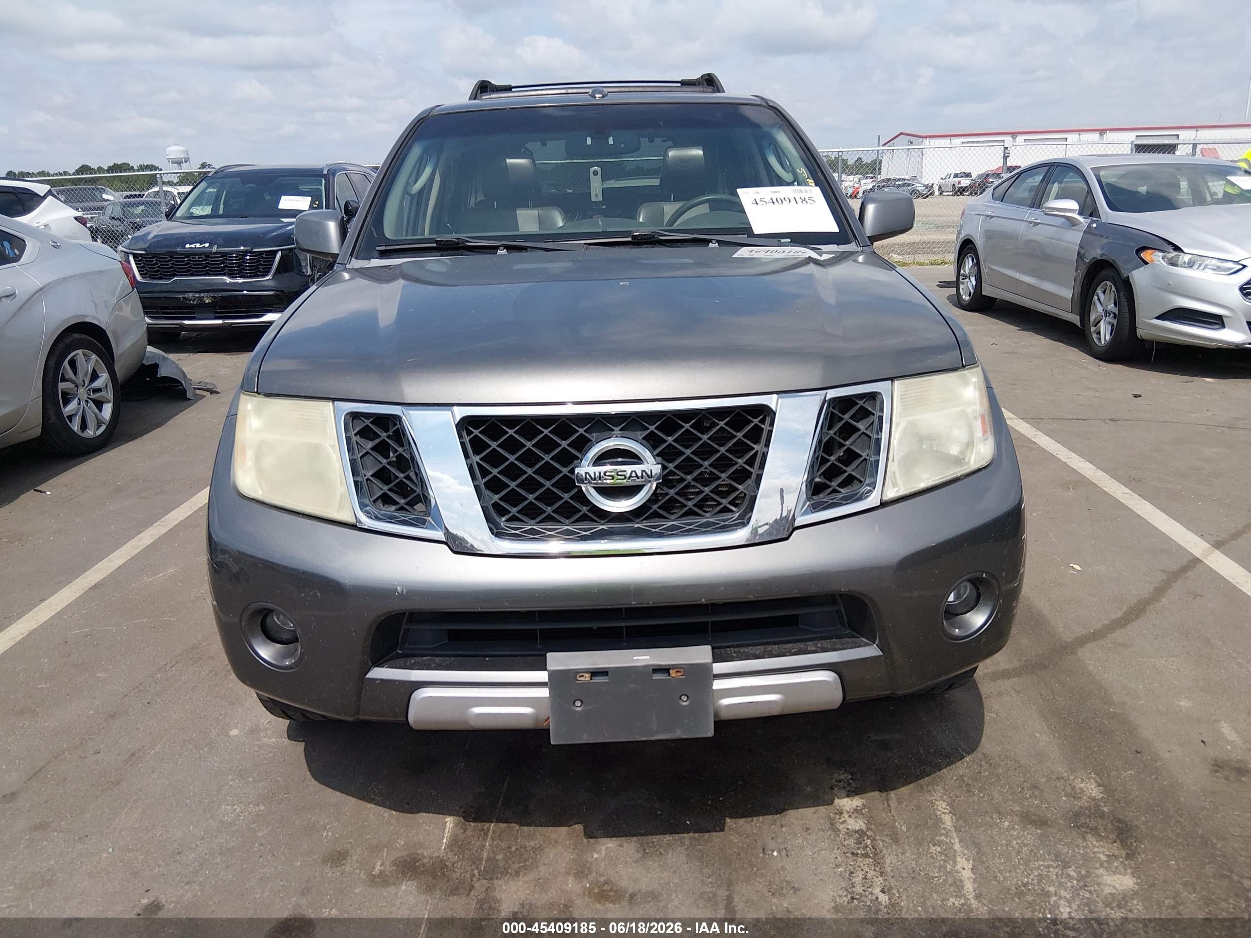 2009 Nissan Pathfinder Le Gray vin: 5N1AR18B99C605860