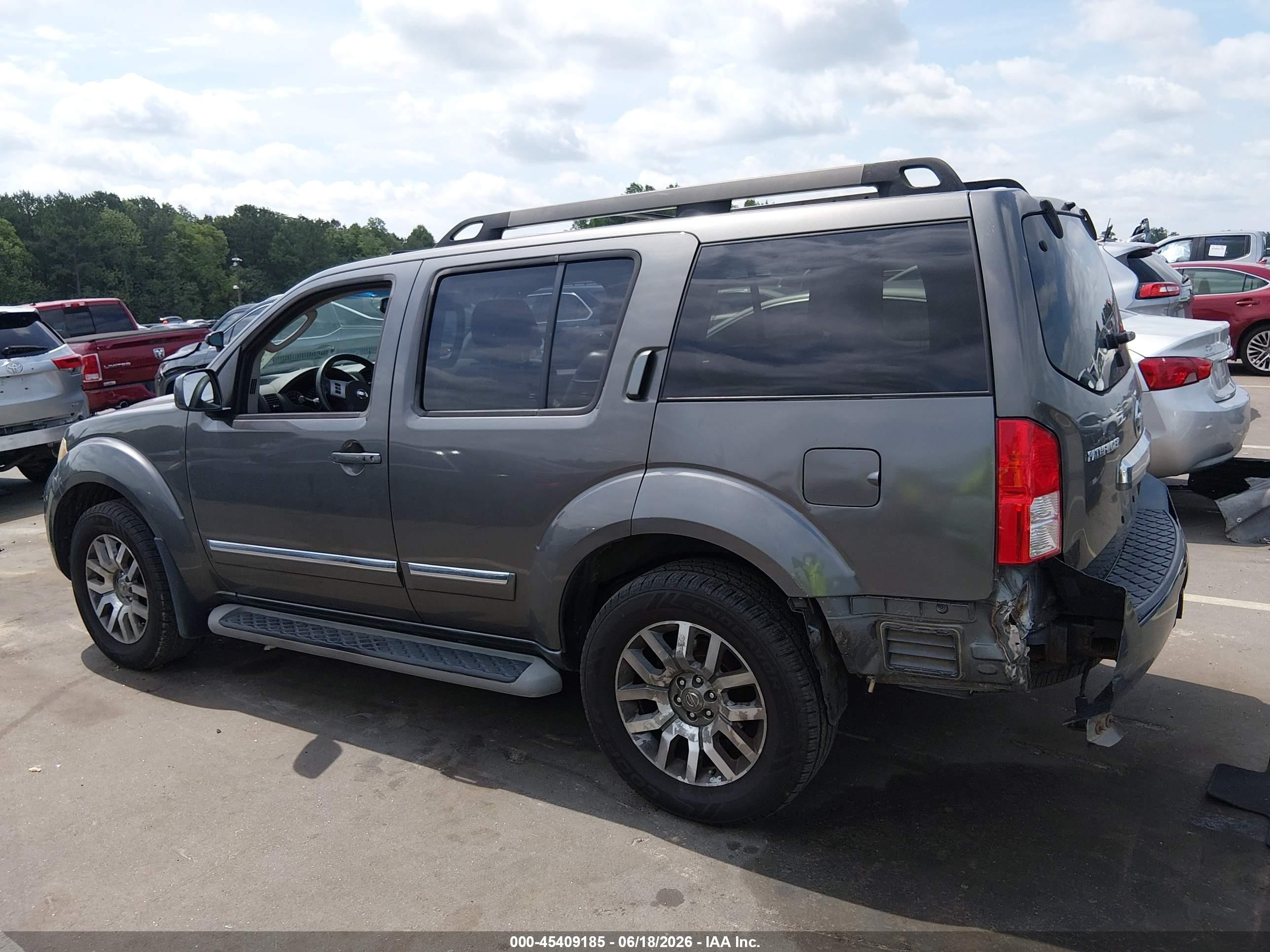 2009 Nissan Pathfinder Le Gray vin: 5N1AR18B99C605860