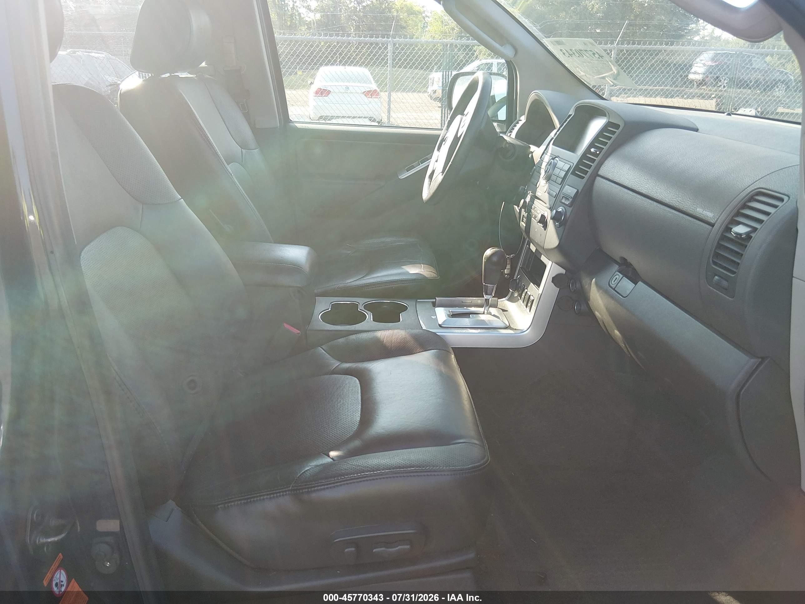 2009 Nissan Pathfinder Se Blue vin: 5N1AR18B99C611450