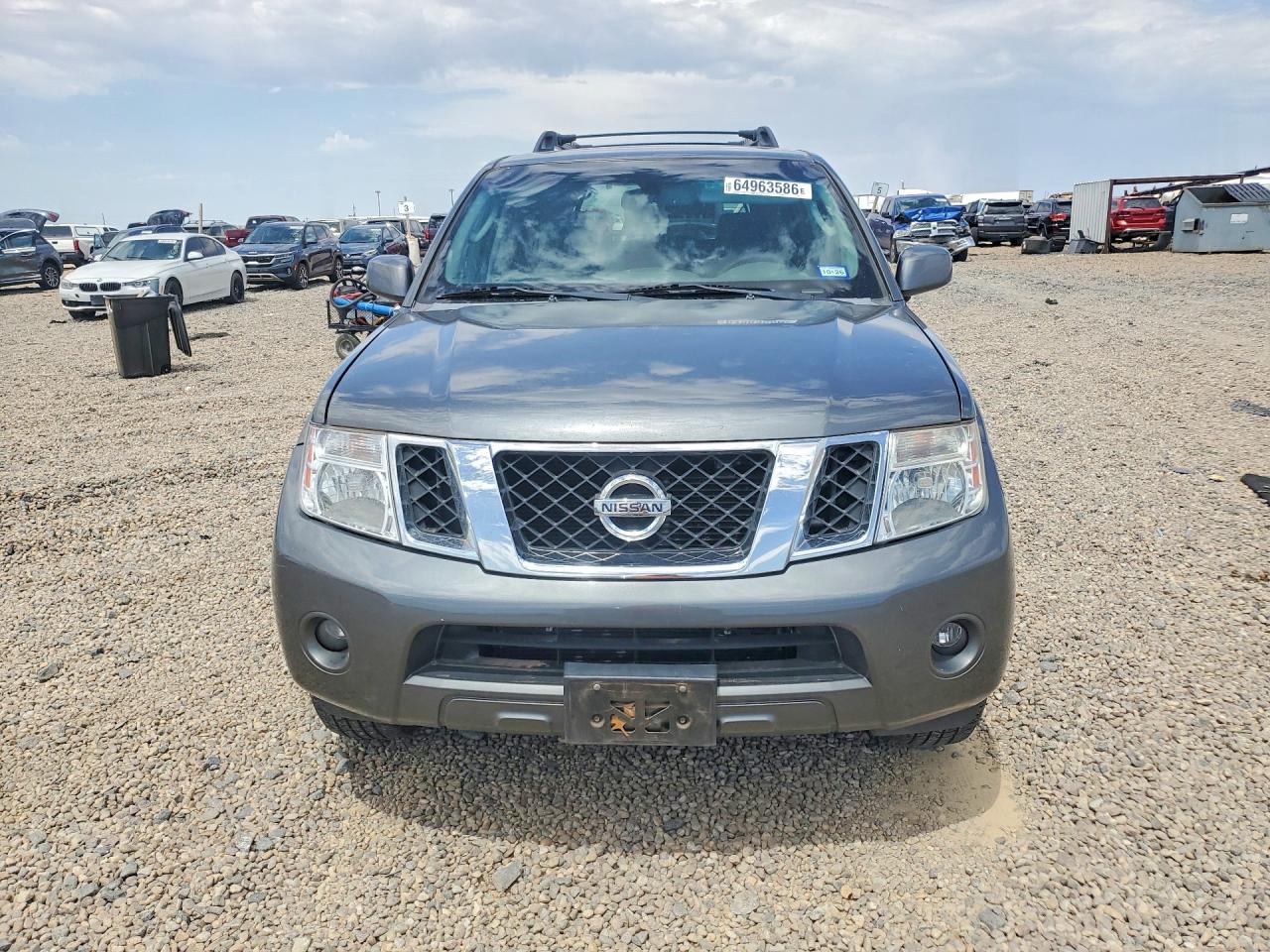 2008 Nissan Pathfinder S Серый vin: 5N1AR18BX8C637148