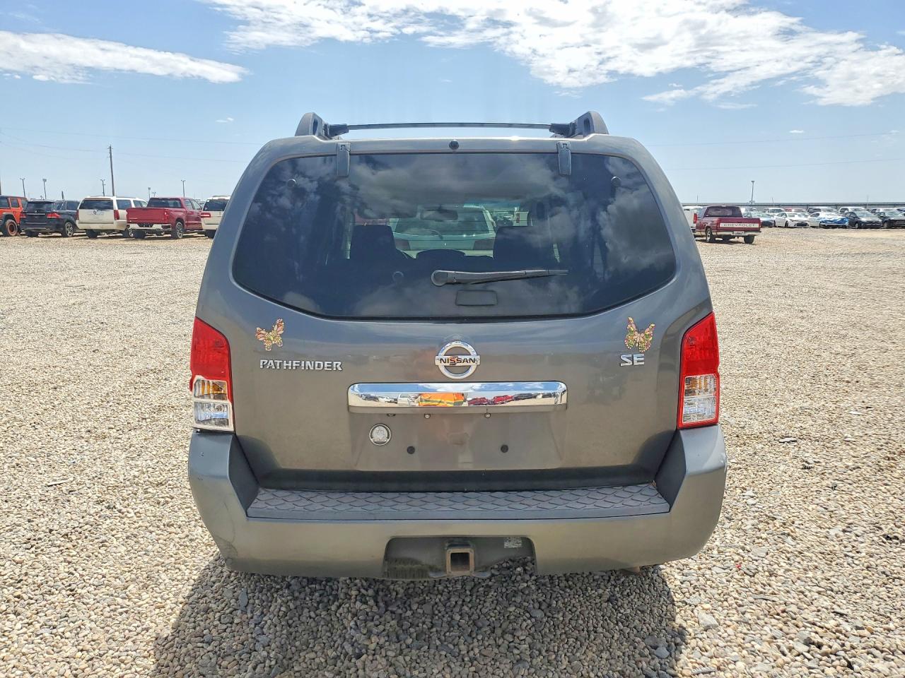 2008 Nissan Pathfinder S Серый vin: 5N1AR18BX8C637148