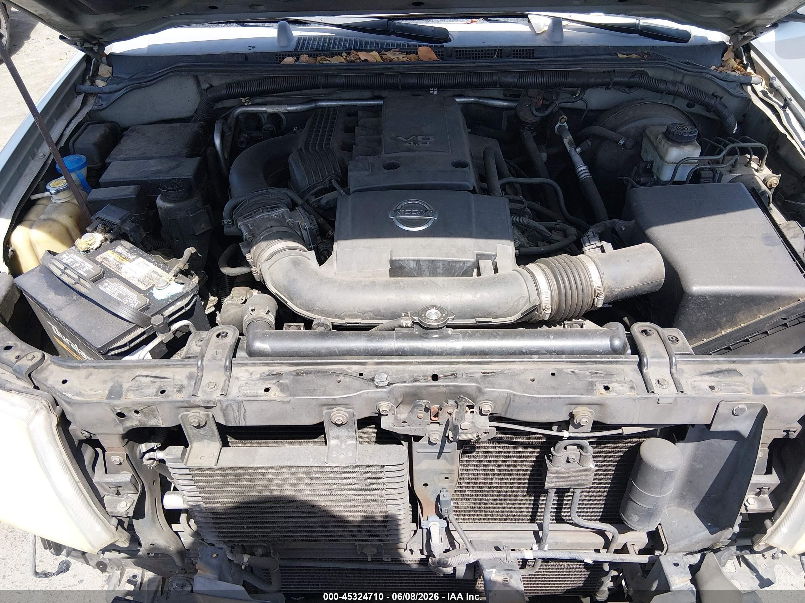 2006 Nissan Pathfinder Le Silver vin: 5N1AR18U06C650425
