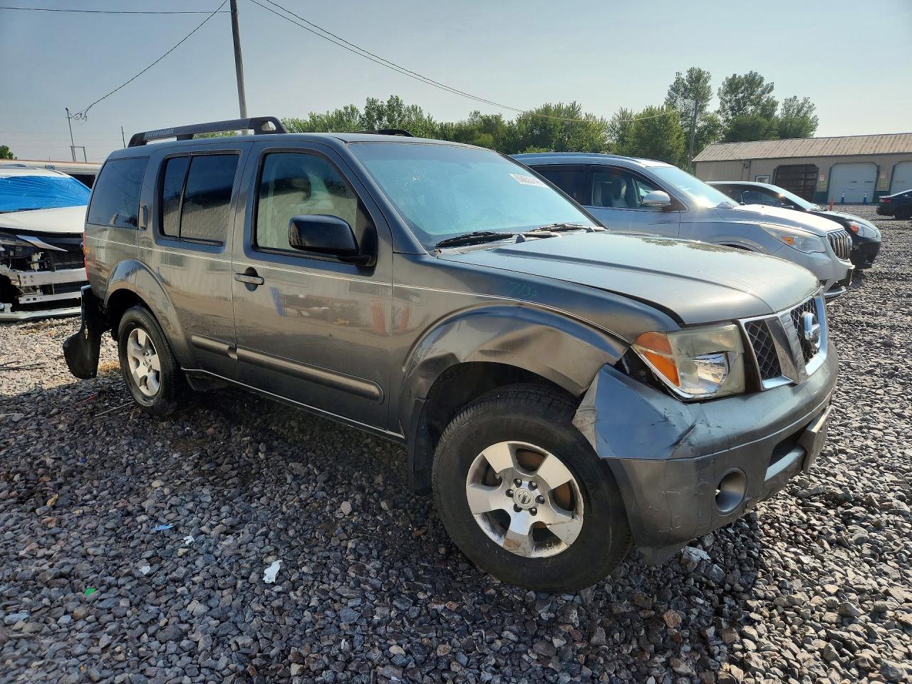 2006 Nissan Pathfinder S Серый vin: 5N1AR18U06C666401