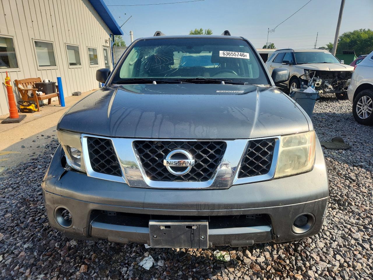 2006 Nissan Pathfinder S Серый vin: 5N1AR18U06C666401
