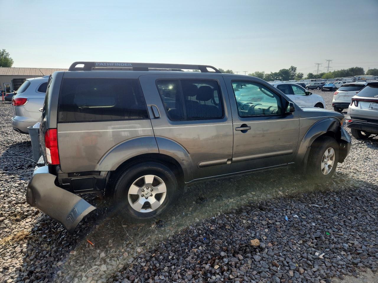 2006 Nissan Pathfinder S Серый vin: 5N1AR18U06C666401