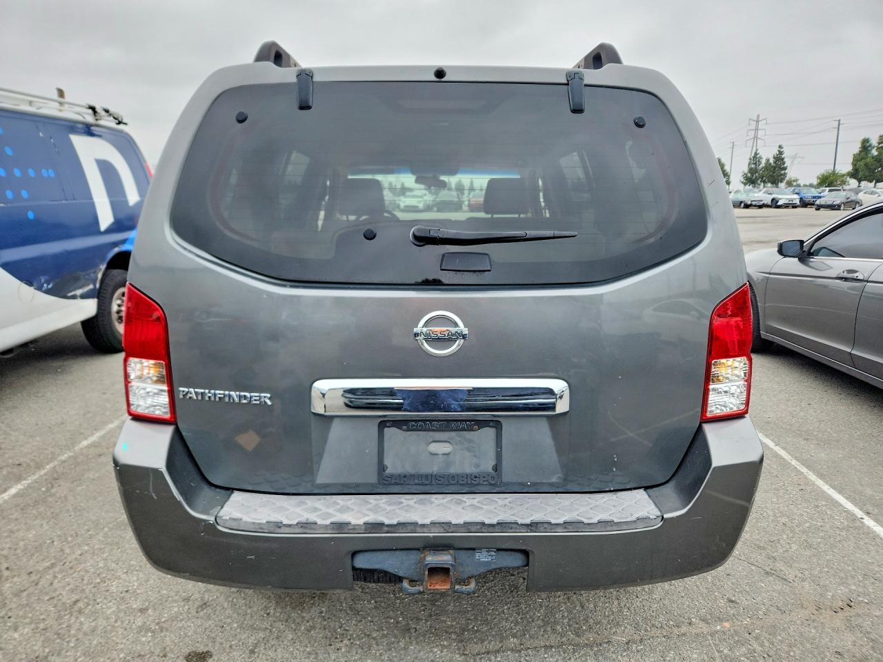 2007 Nissan Pathfinder S Gray vin: 5N1AR18U07C633853