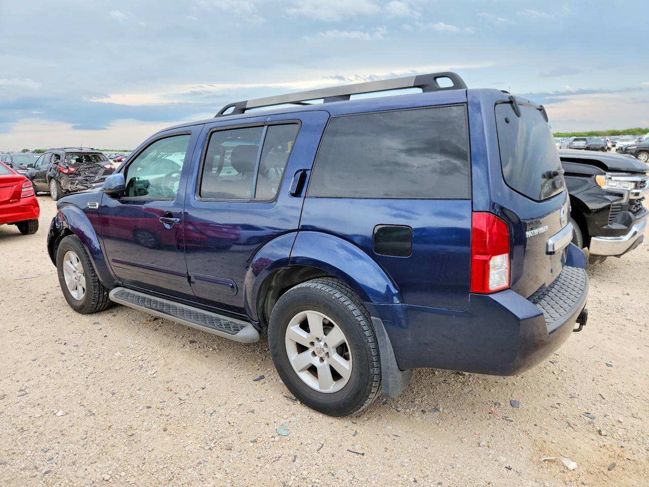 2008 Nissan Pathfinder S Blue vin: 5N1AR18U08C630016