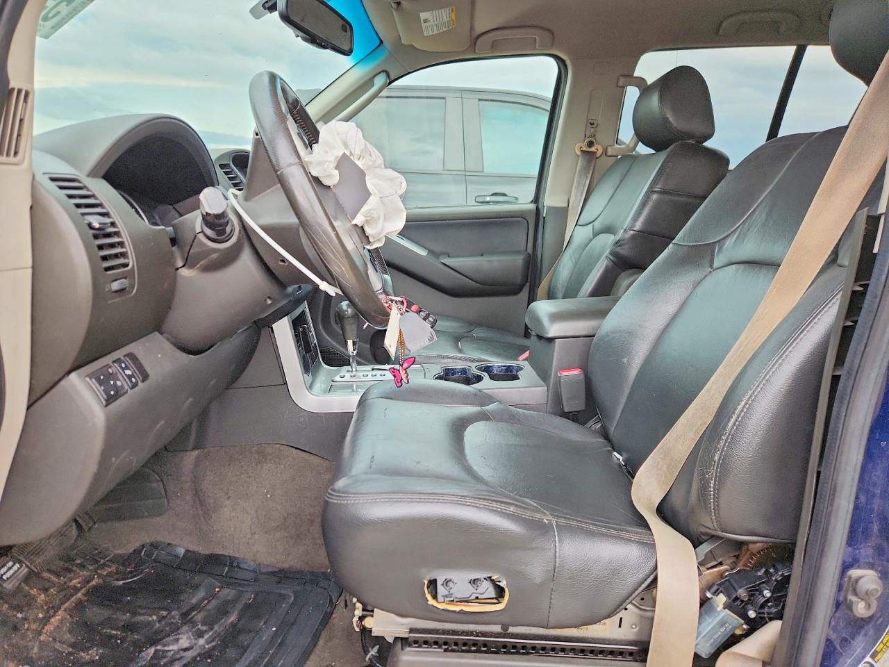 2008 Nissan Pathfinder S Blue vin: 5N1AR18U08C630016